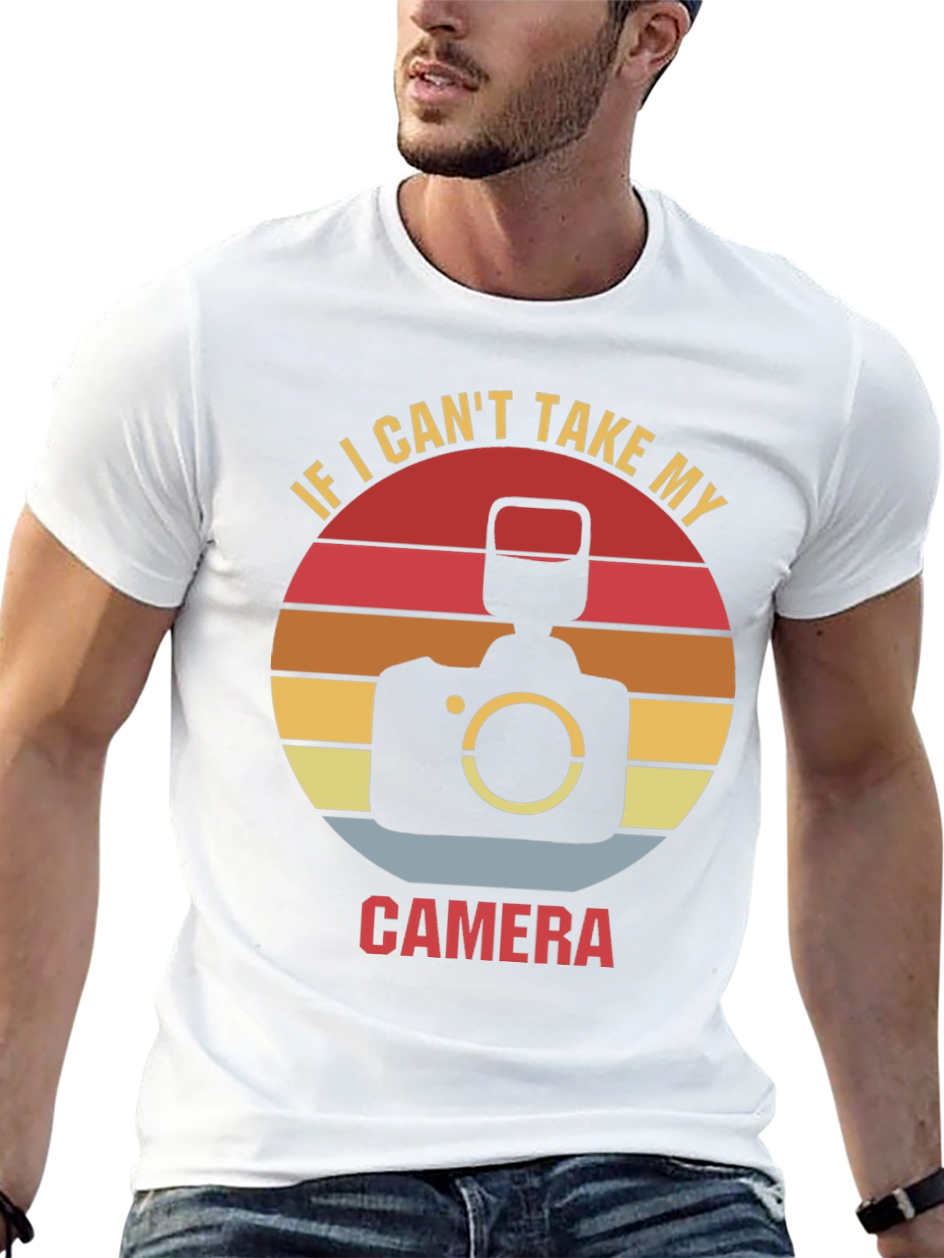 Retro Camera Graphic Tee - Photographer Gift