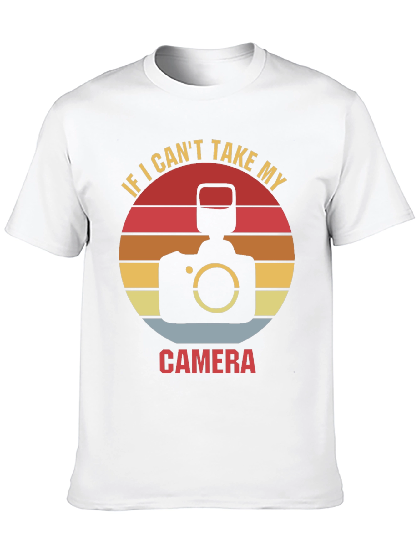 Retro Camera Graphic Tee - Photographer Gift