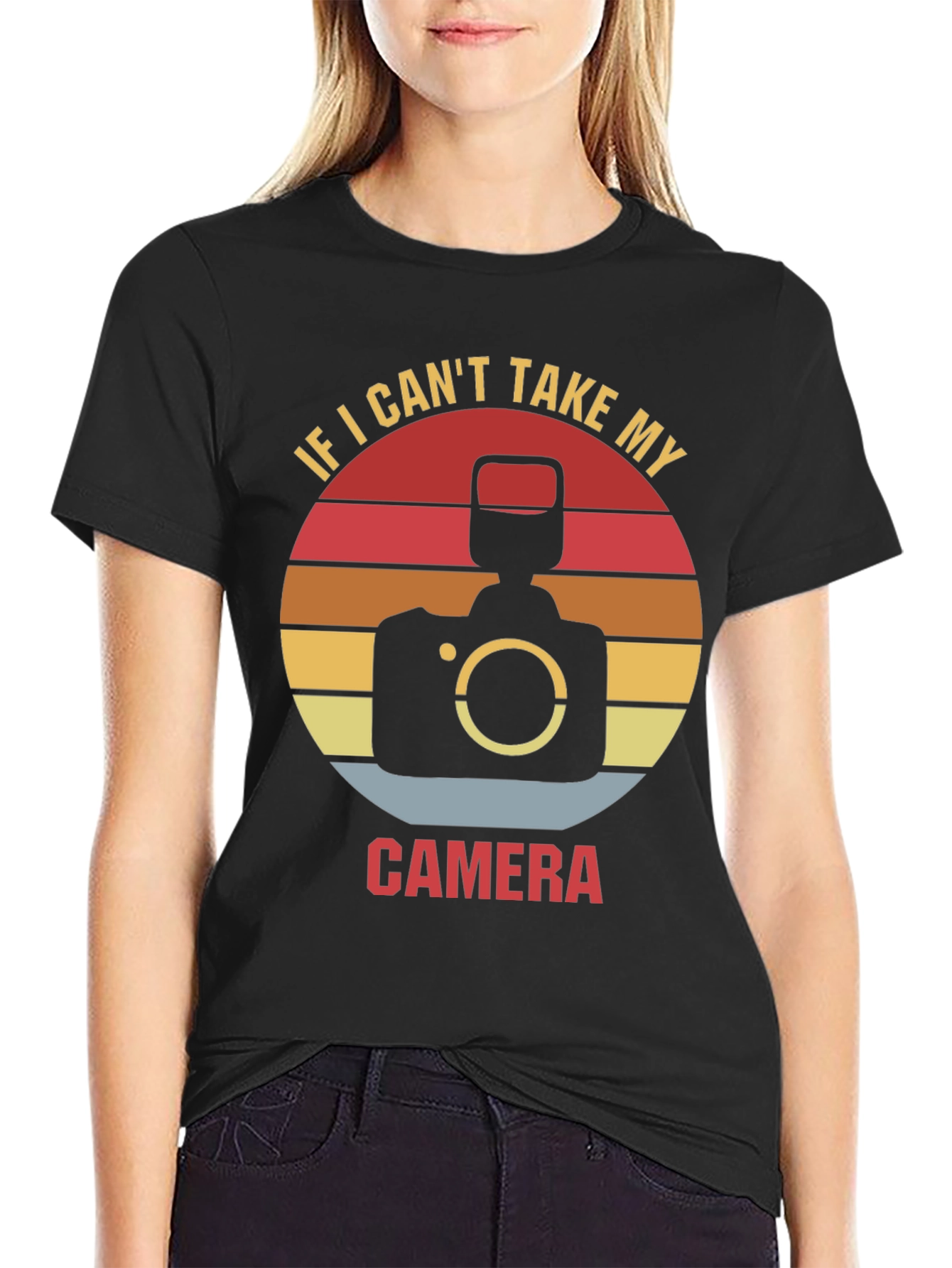 Retro Camera Graphic Tee - Photographer Gift