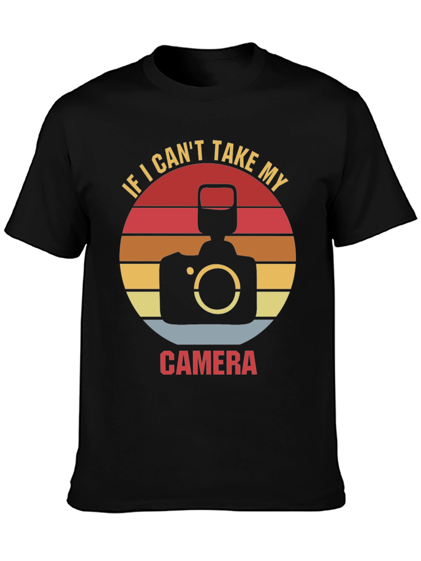 Retro Camera Graphic Tee - Photographer Gift