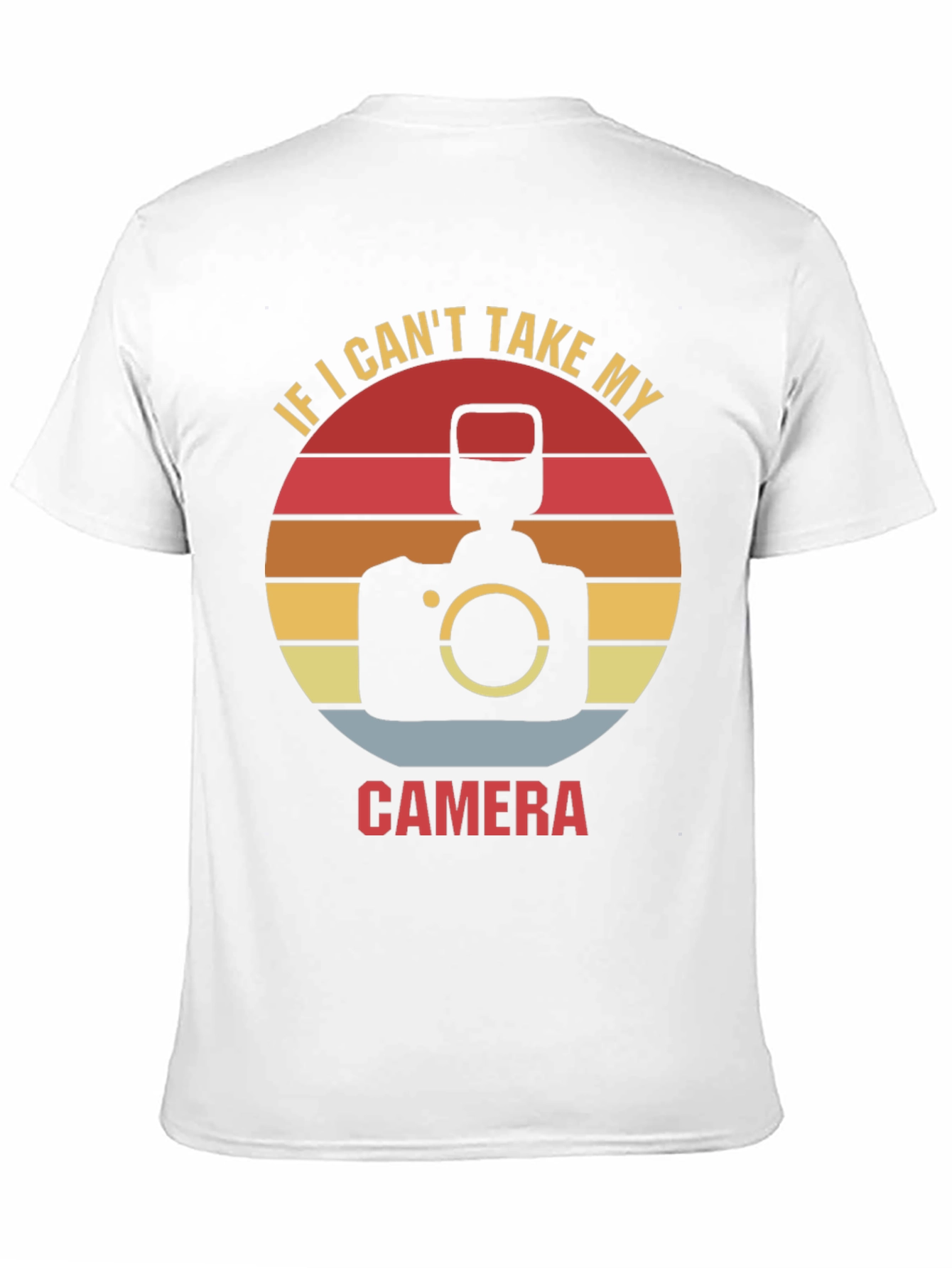 Retro Camera Graphic Tee - Photographer Gift
