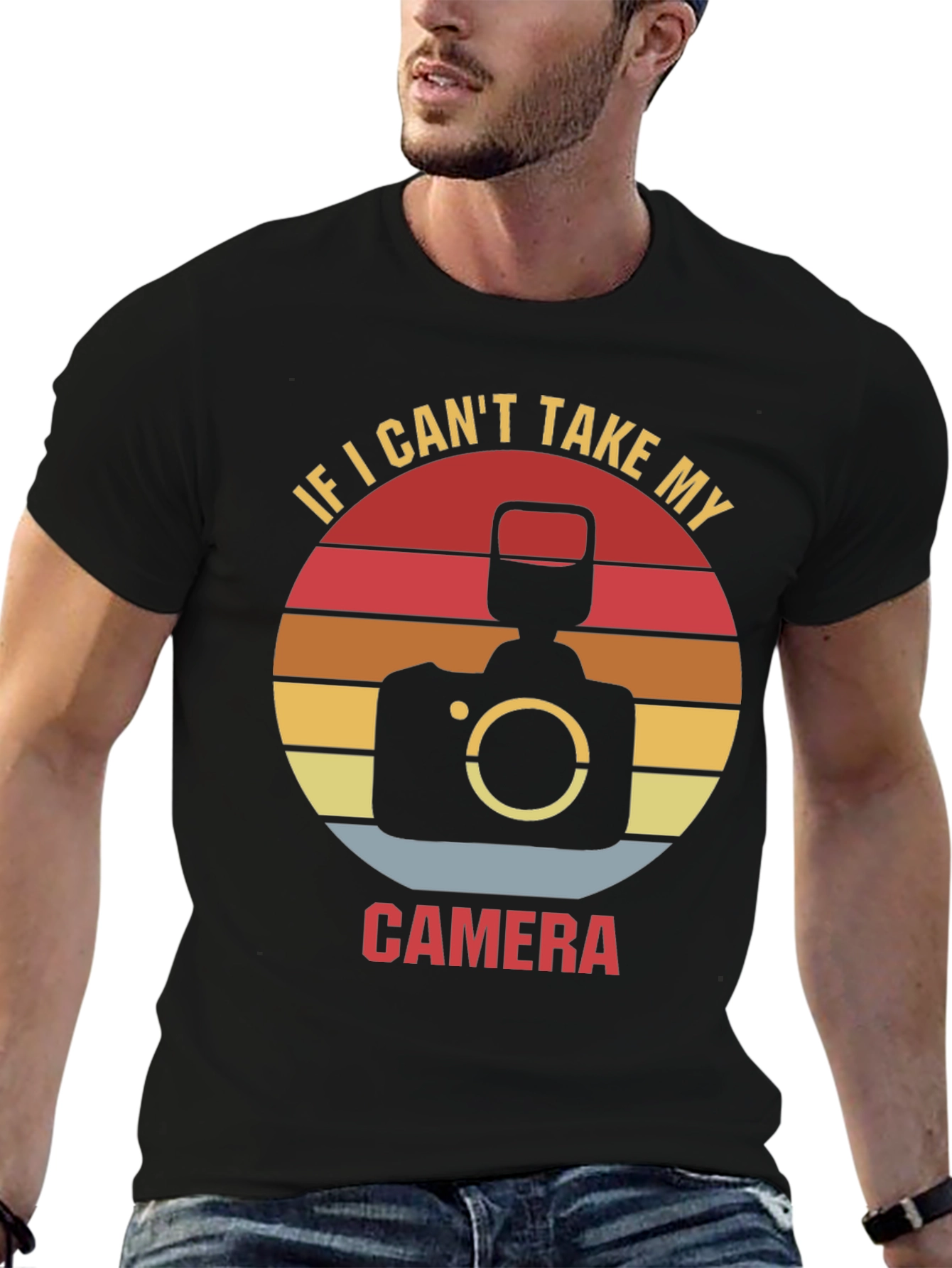 Retro Camera Graphic Tee - Photographer Gift