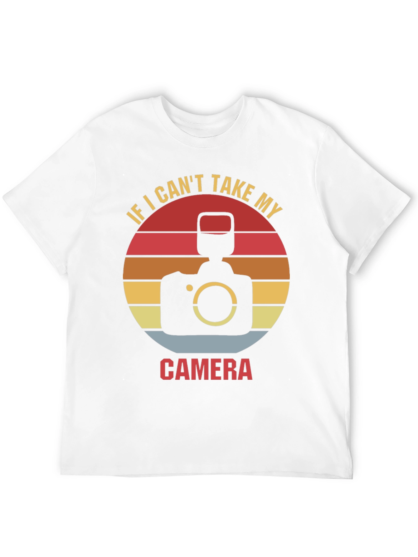 Retro Camera Graphic Tee - Photographer Gift
