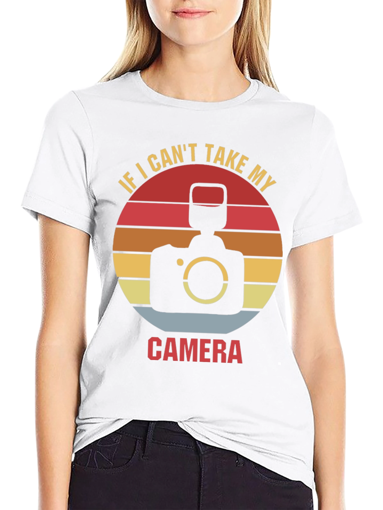 Retro Camera Graphic Tee - Photographer Gift