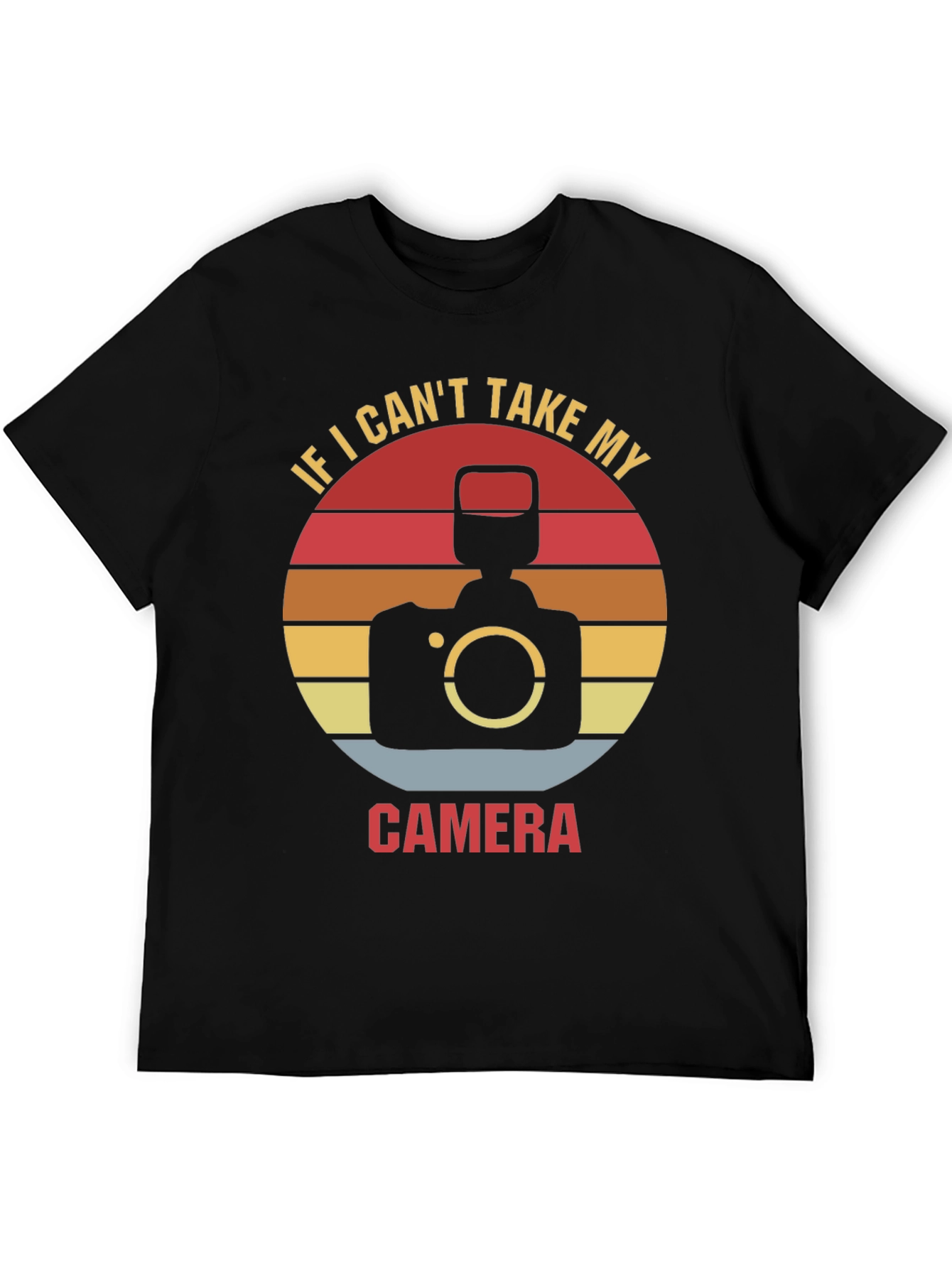 Retro Camera Graphic Tee - Photographer Gift
