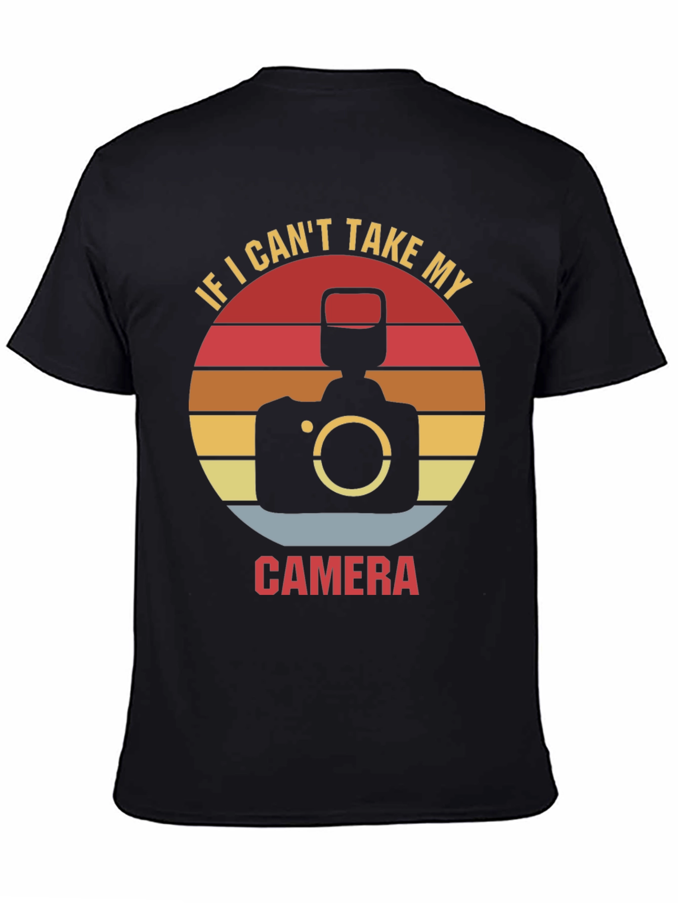 Retro Camera Graphic Tee - Photographer Gift