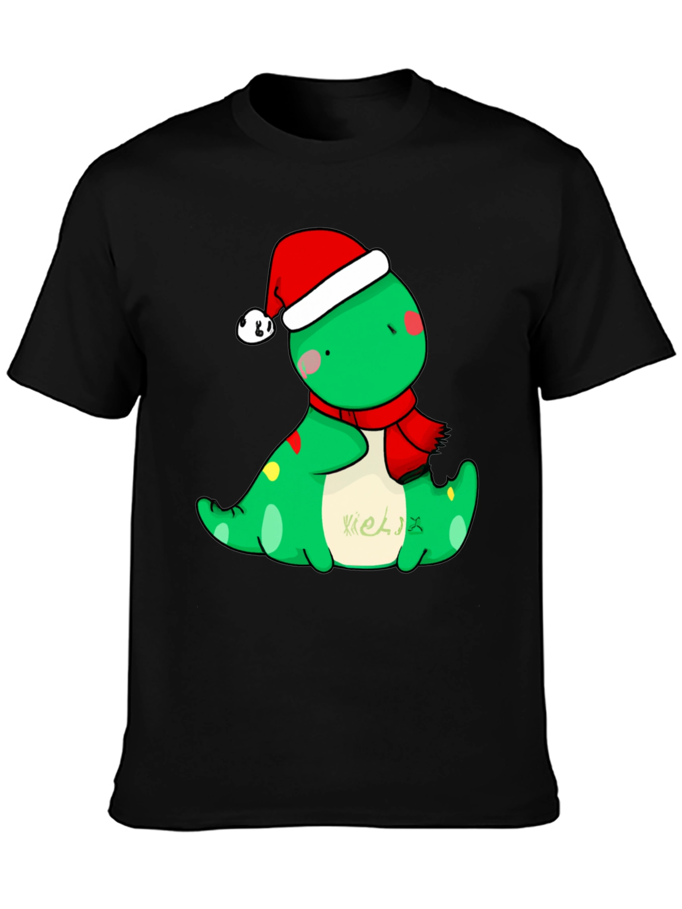 Festive Dino T-Shirt - Holiday Cheer
