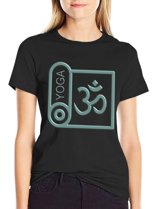 Yoga Om Symbol Graphic T-Shirt