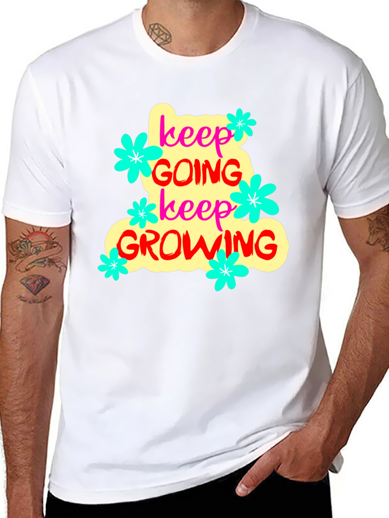 Keep Going Keep Growing T-Shirt