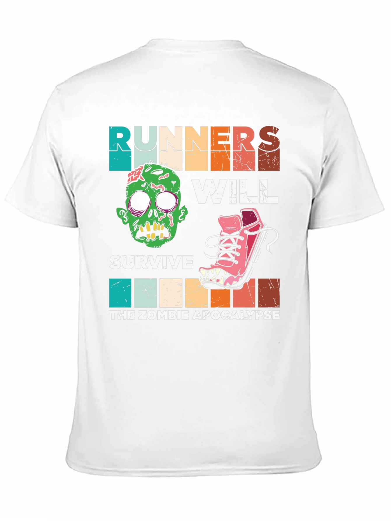 Runners Zombie Apocalypse T-Shirt - Survive in Style!