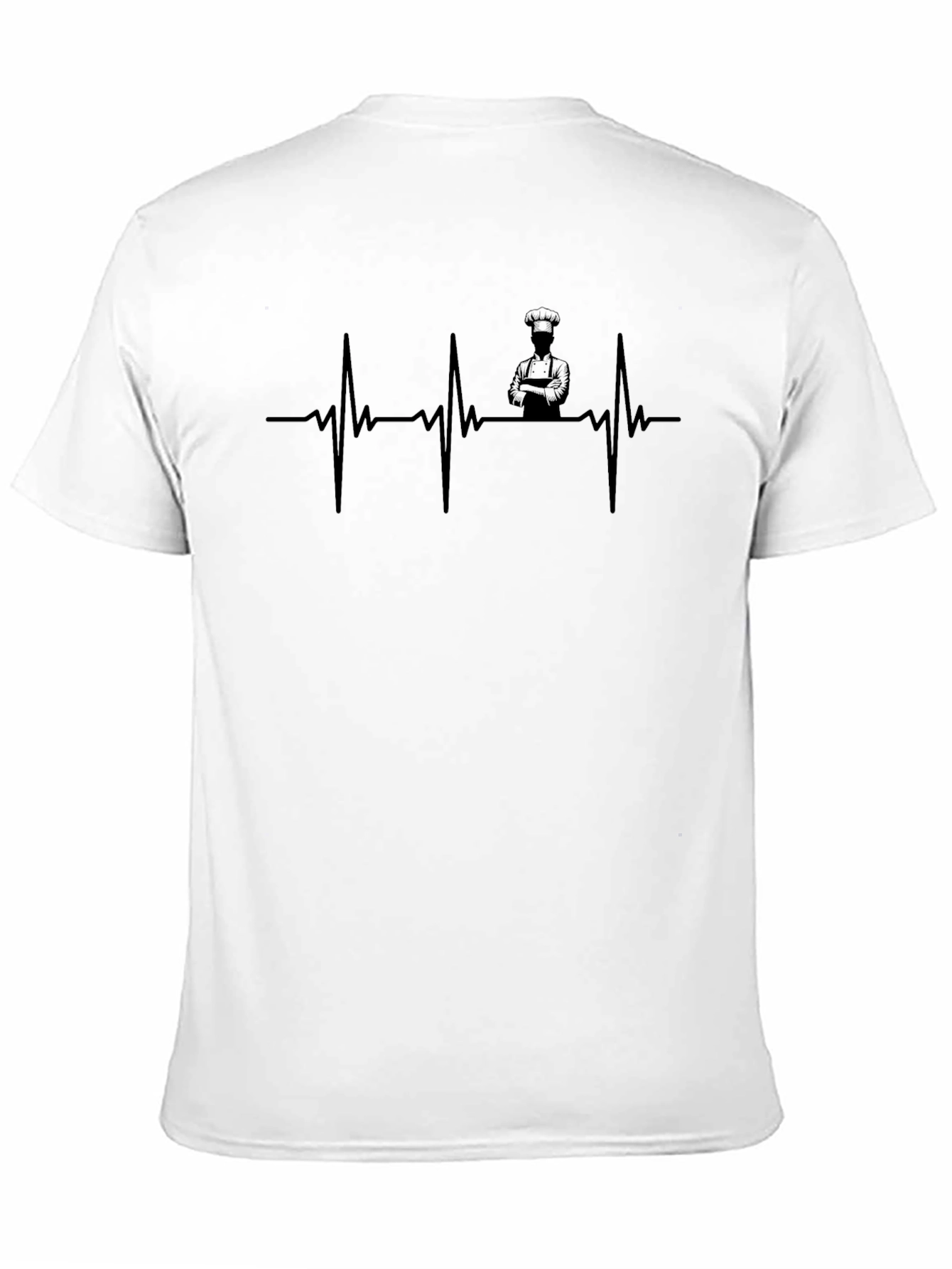 Chef Heartbeat T-Shirt - Culinary Passion Tee