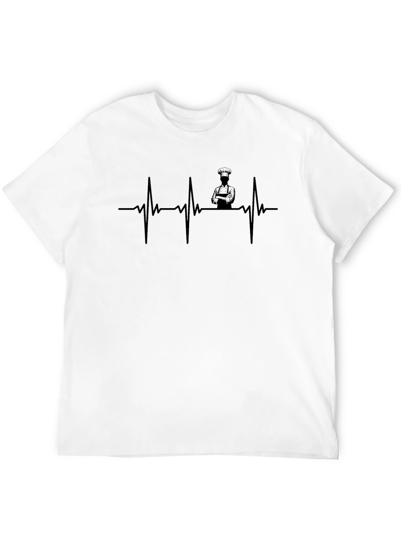 Chef Heartbeat T-Shirt - Culinary Passion Tee
