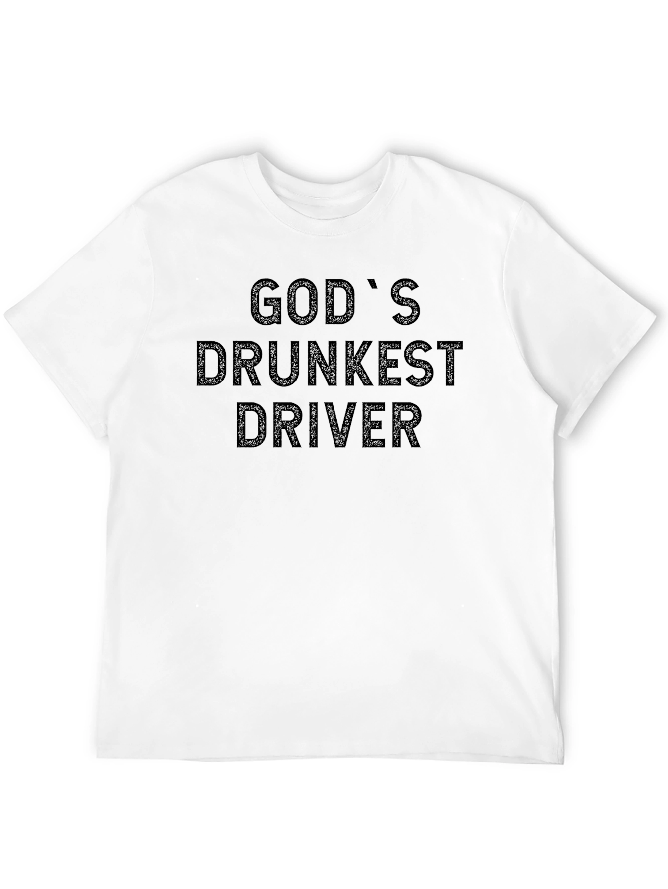Gods Drunkest Driver T-Shirt - Humorous Graphic Tee