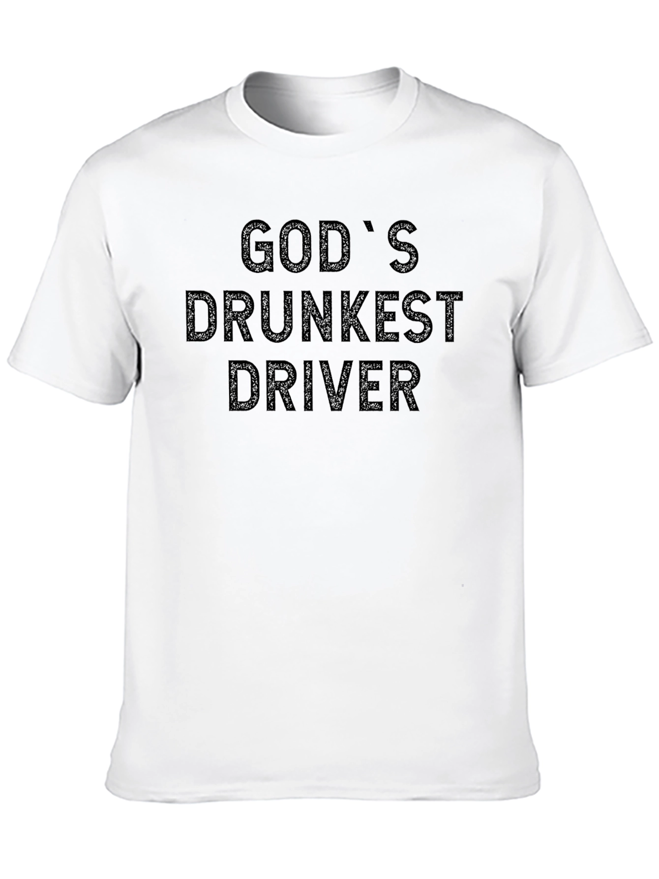 Gods Drunkest Driver T-Shirt - Humorous Graphic Tee
