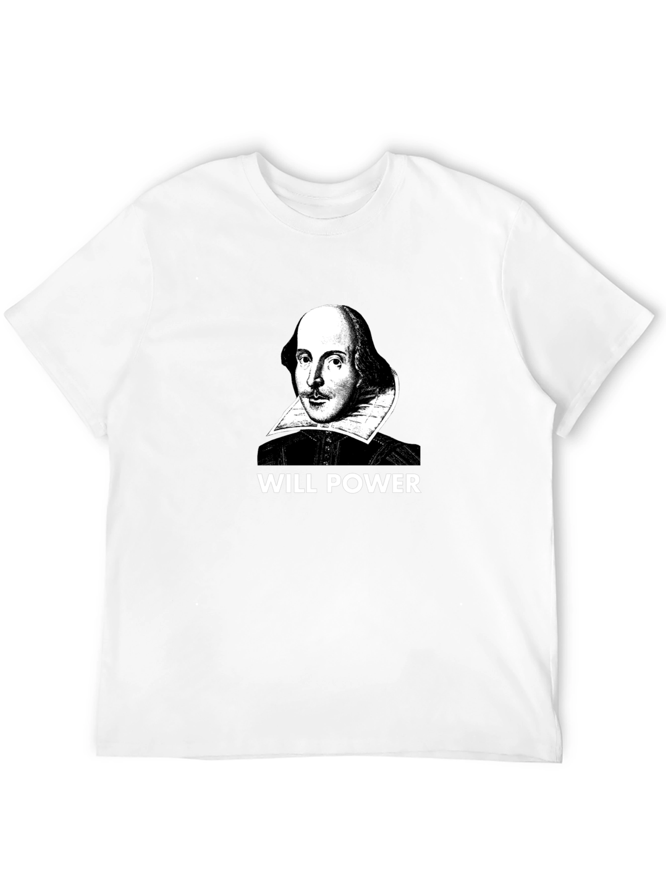 Will Power Shakespeare Graphic Tee - Black
