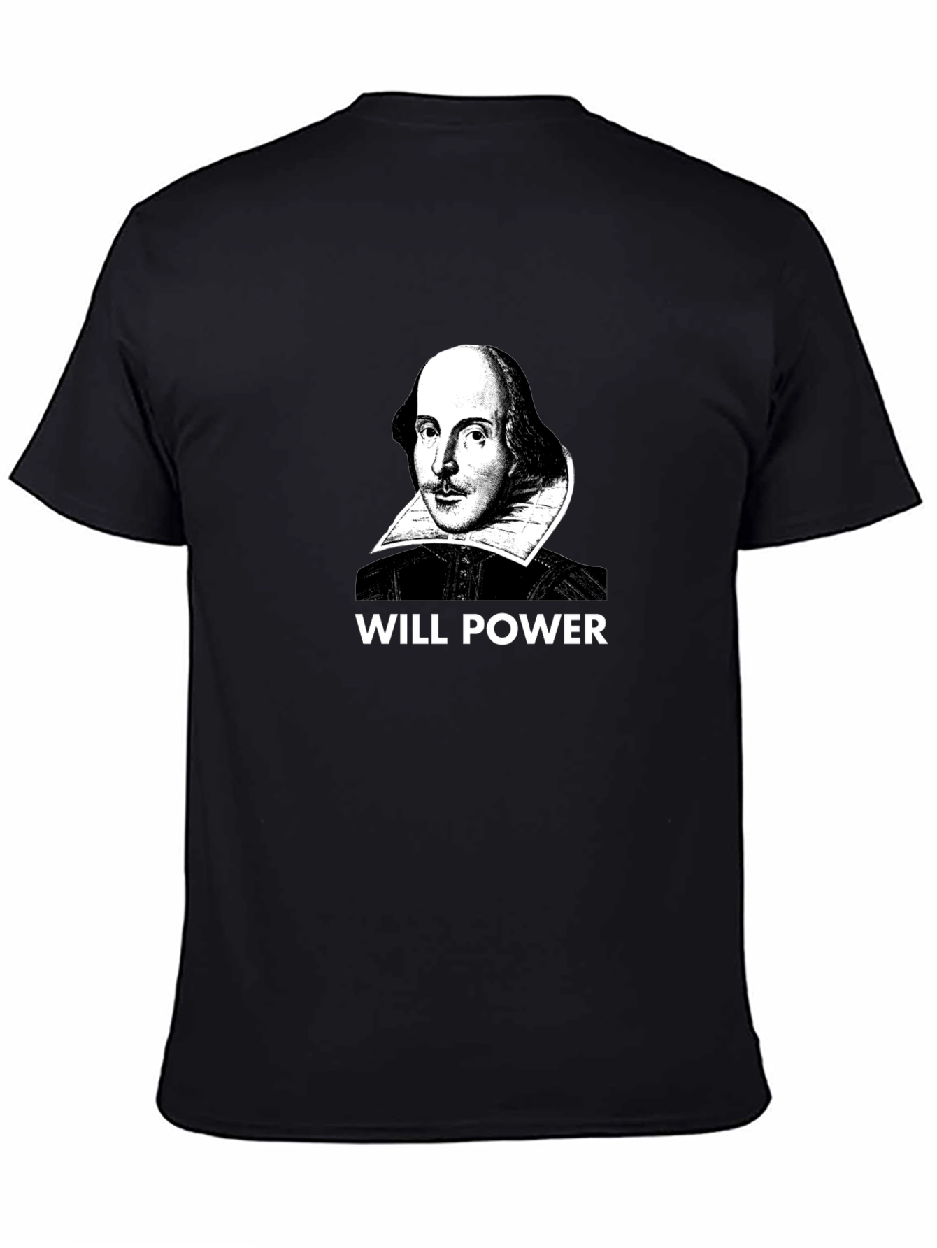 Will Power Shakespeare Graphic Tee - Black