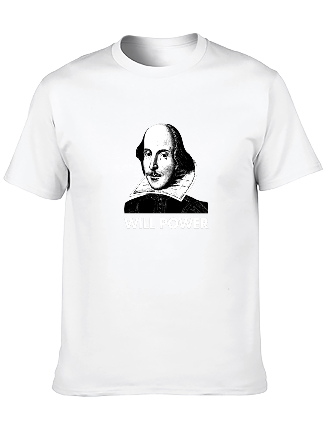 Will Power Shakespeare Graphic Tee - Black