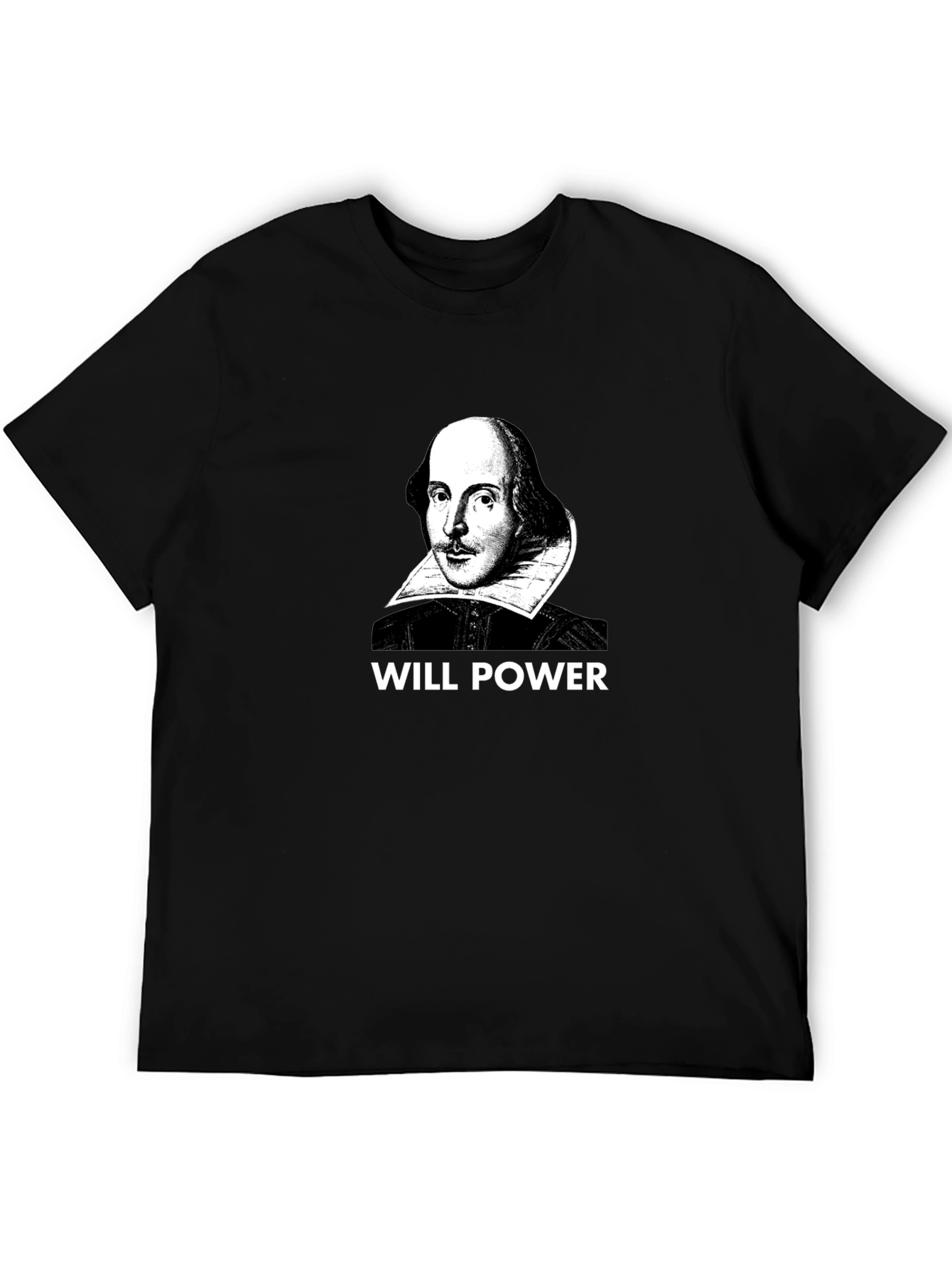 Will Power Shakespeare Graphic Tee - Black