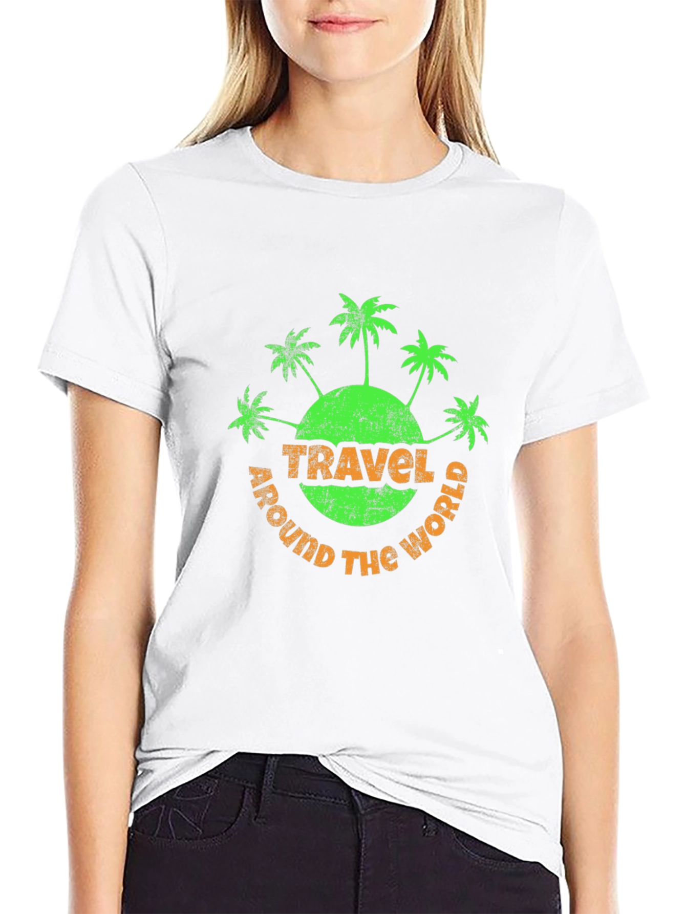 Travel Around the World Graphic Tee