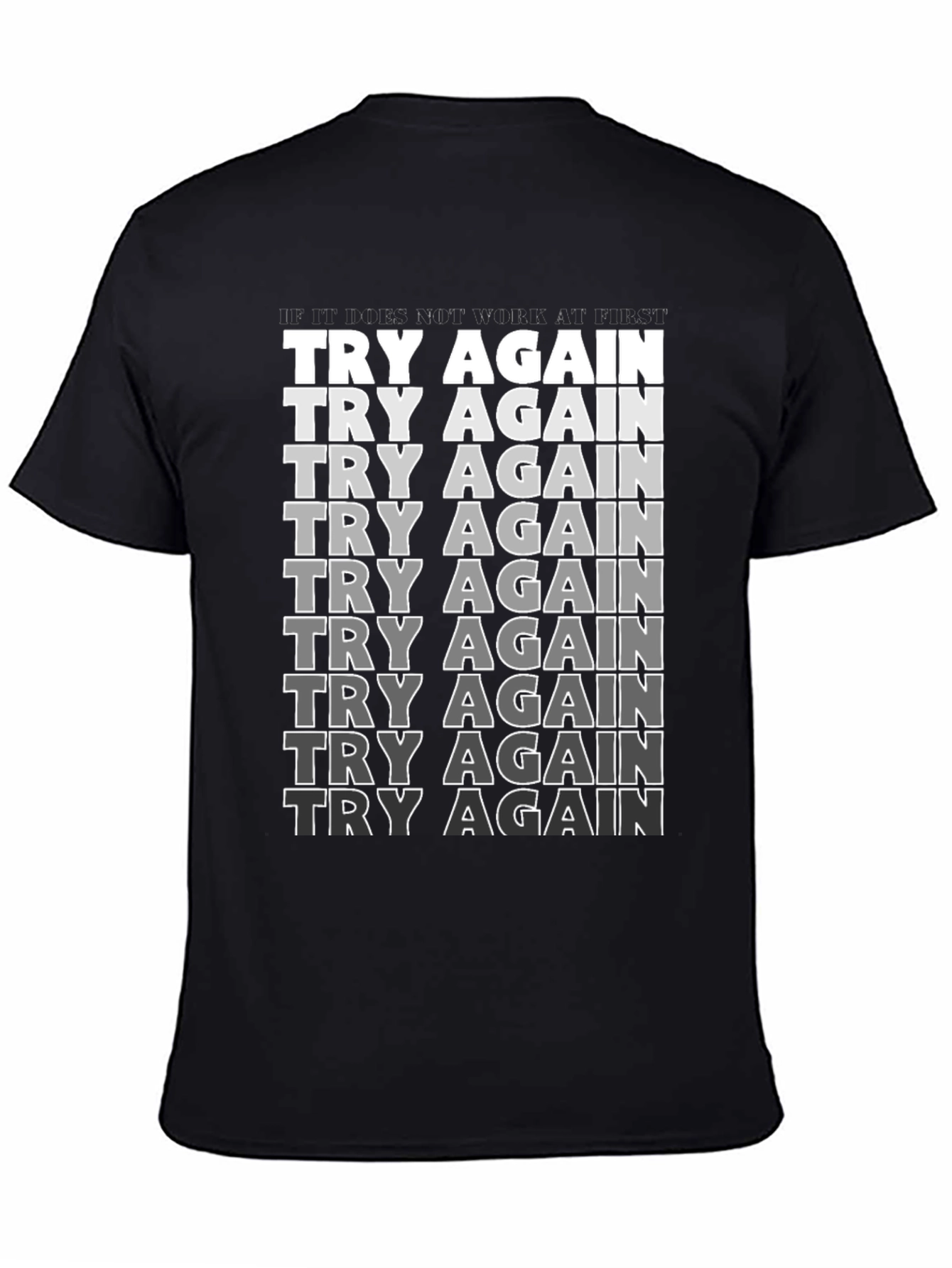 Try Again Graphic T-Shirt