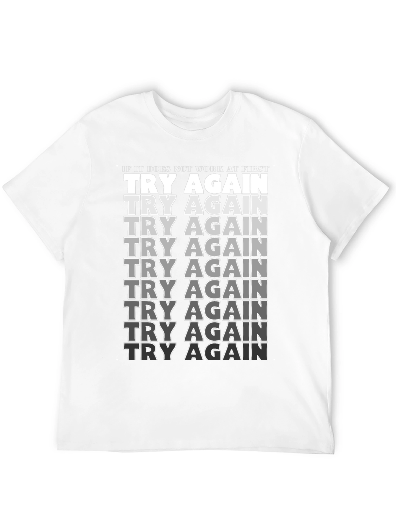 Try Again Graphic T-Shirt