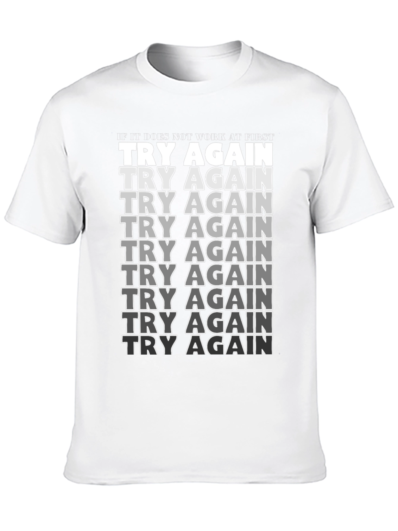 Try Again Graphic T-Shirt