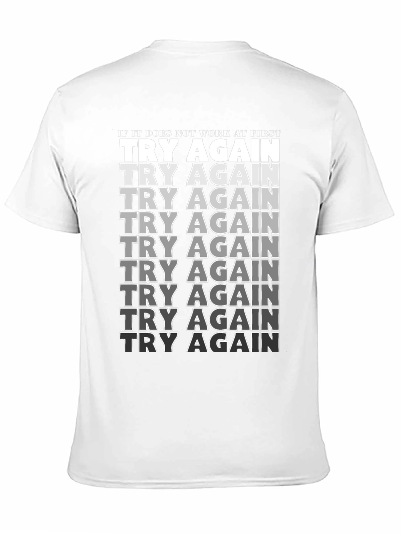 Try Again Graphic T-Shirt