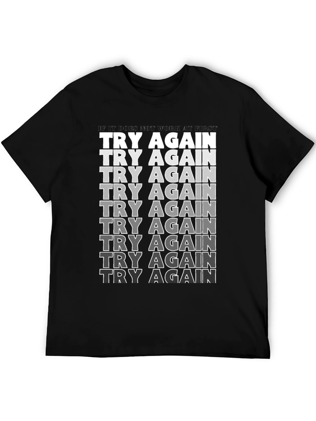 Try Again Graphic T-Shirt