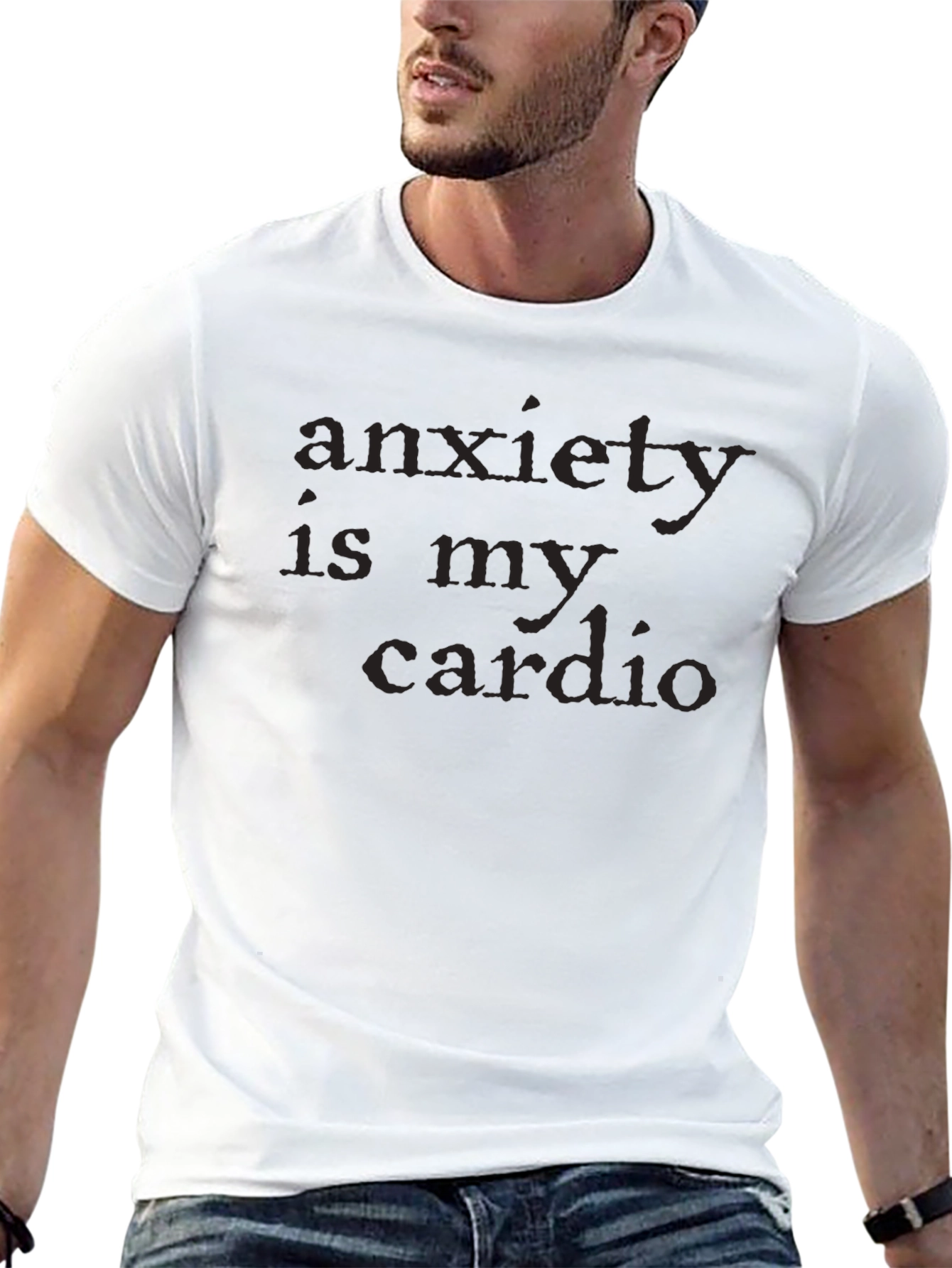 Anxiety Is My Cardio Graphic Tee - Unisex