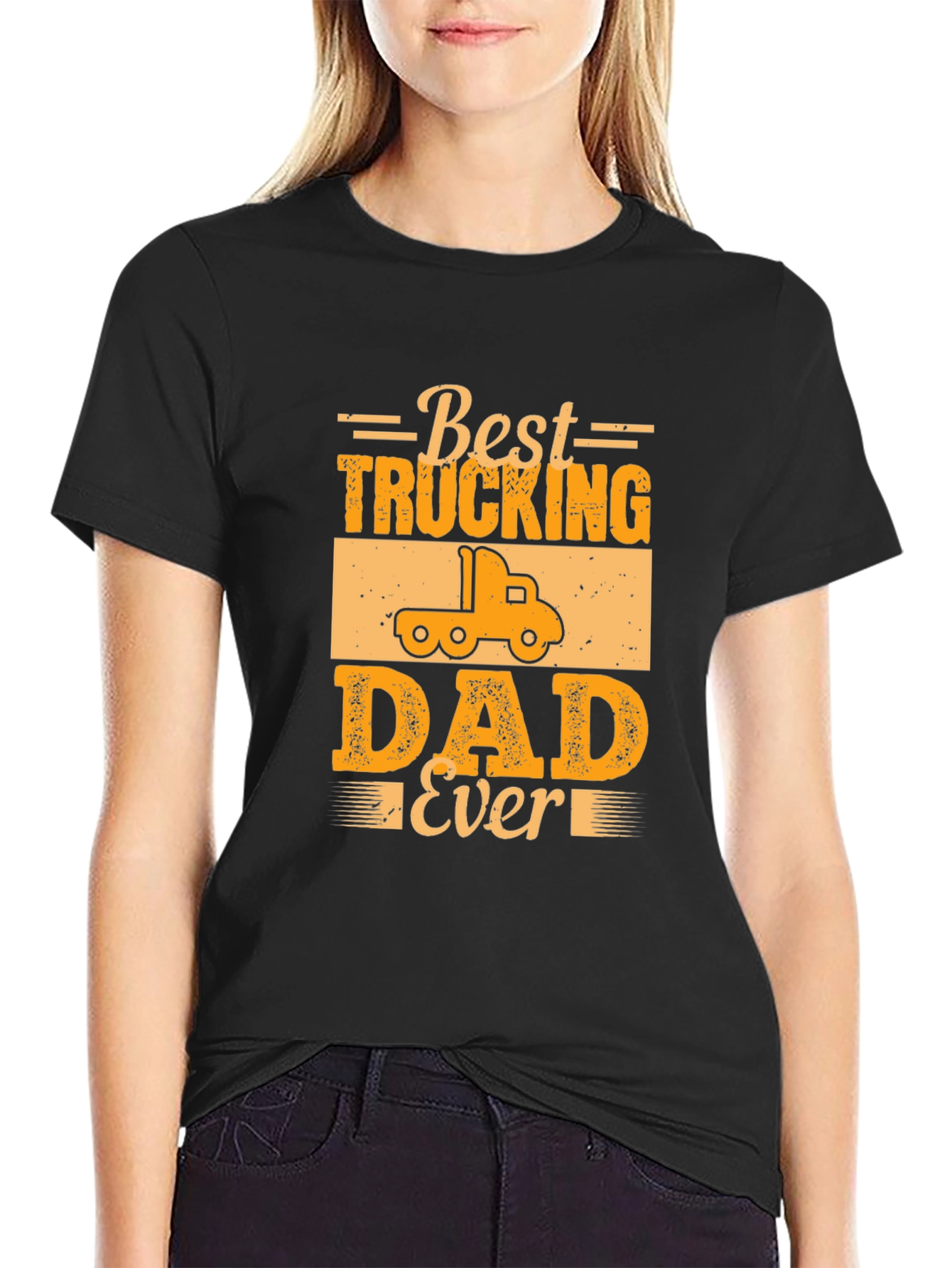 Best Trucking Dad Ever T-Shirt