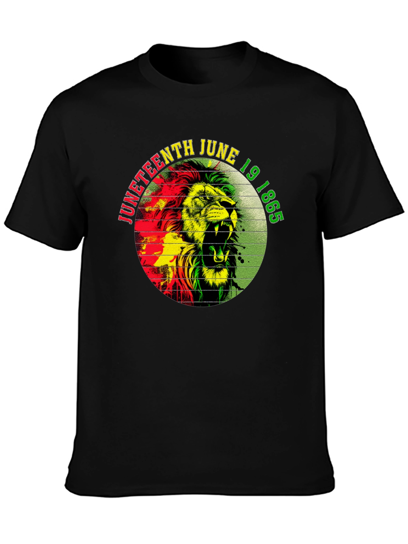 Juneteenth Lion T-Shirt - June 19 1865