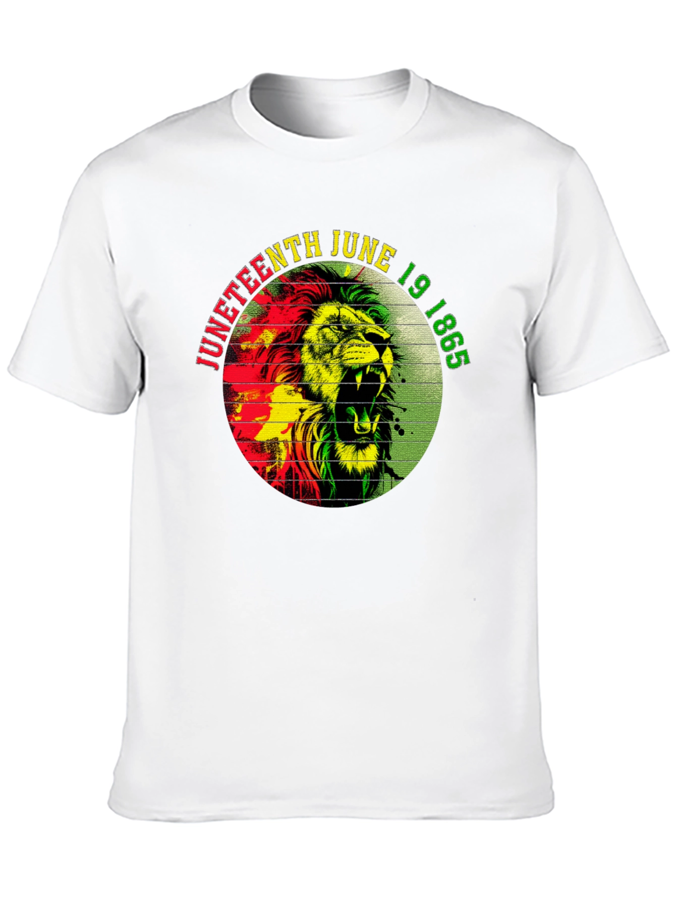 Juneteenth Lion T-Shirt - June 19 1865