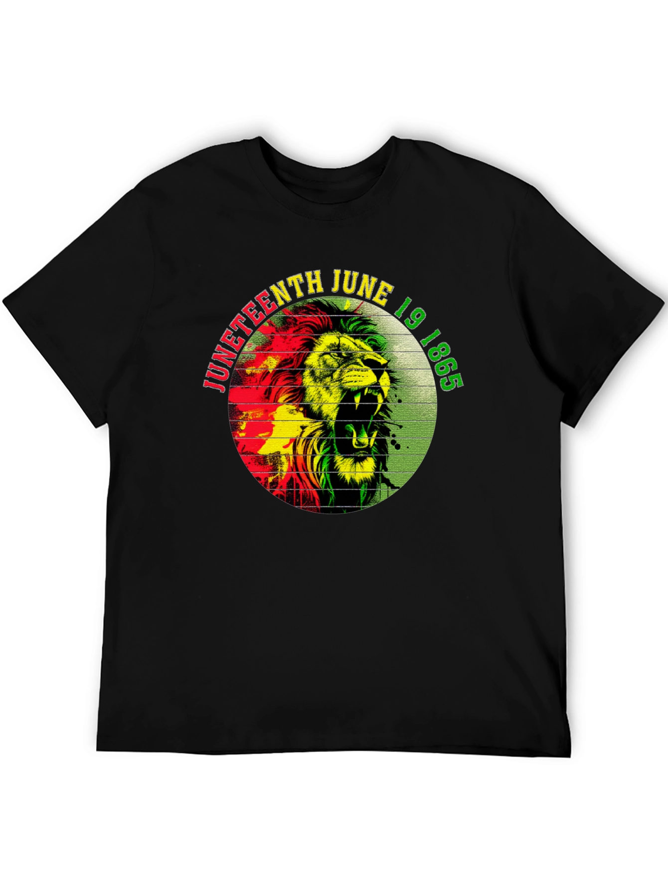 Juneteenth Lion T-Shirt - June 19 1865