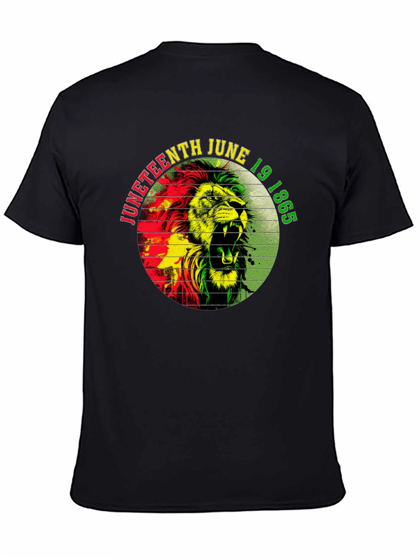 Juneteenth Lion T-Shirt - June 19 1865