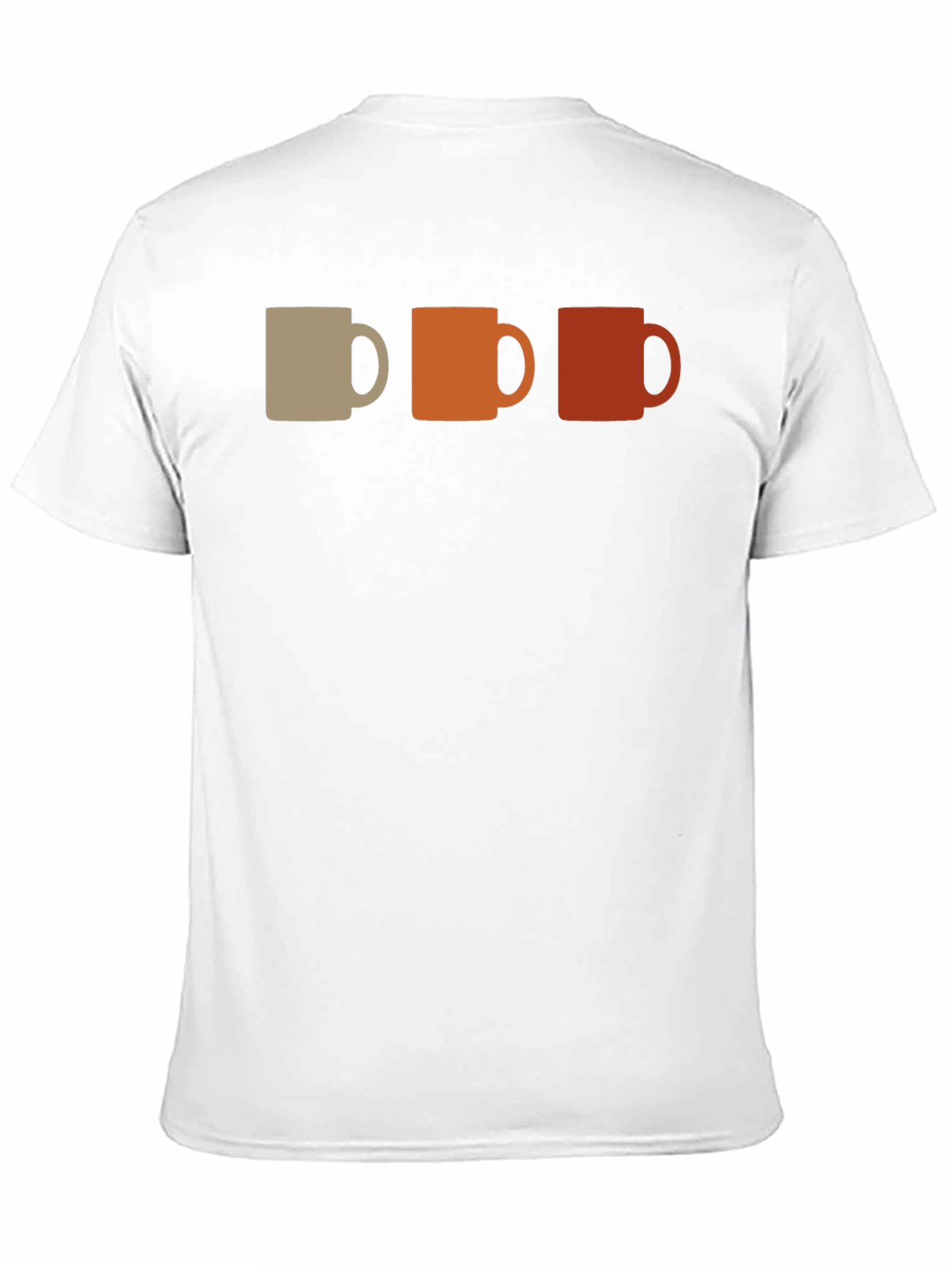 Retro Coffee Mug Graphic Tee - Black