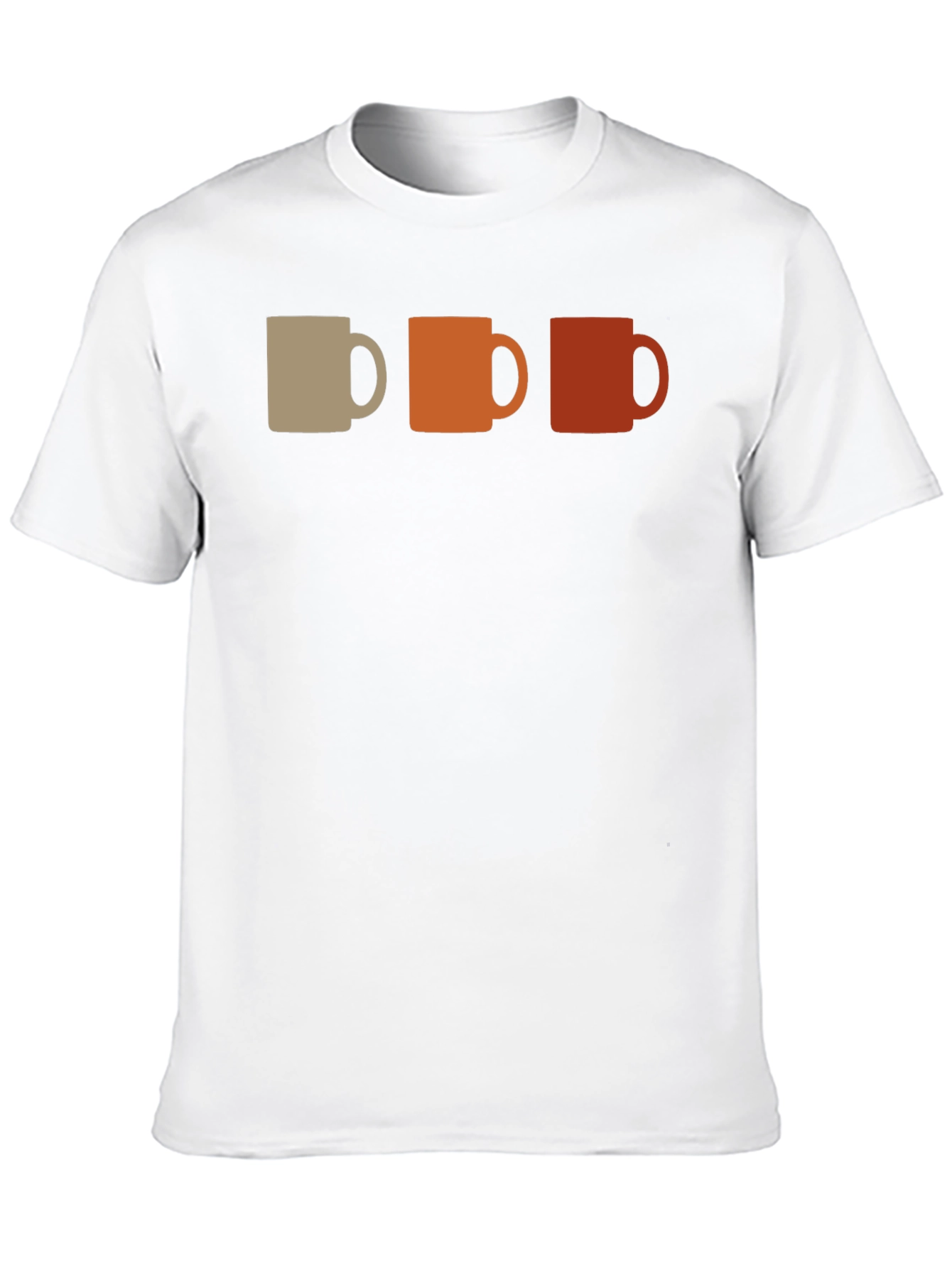 Retro Coffee Mug Graphic Tee - Black
