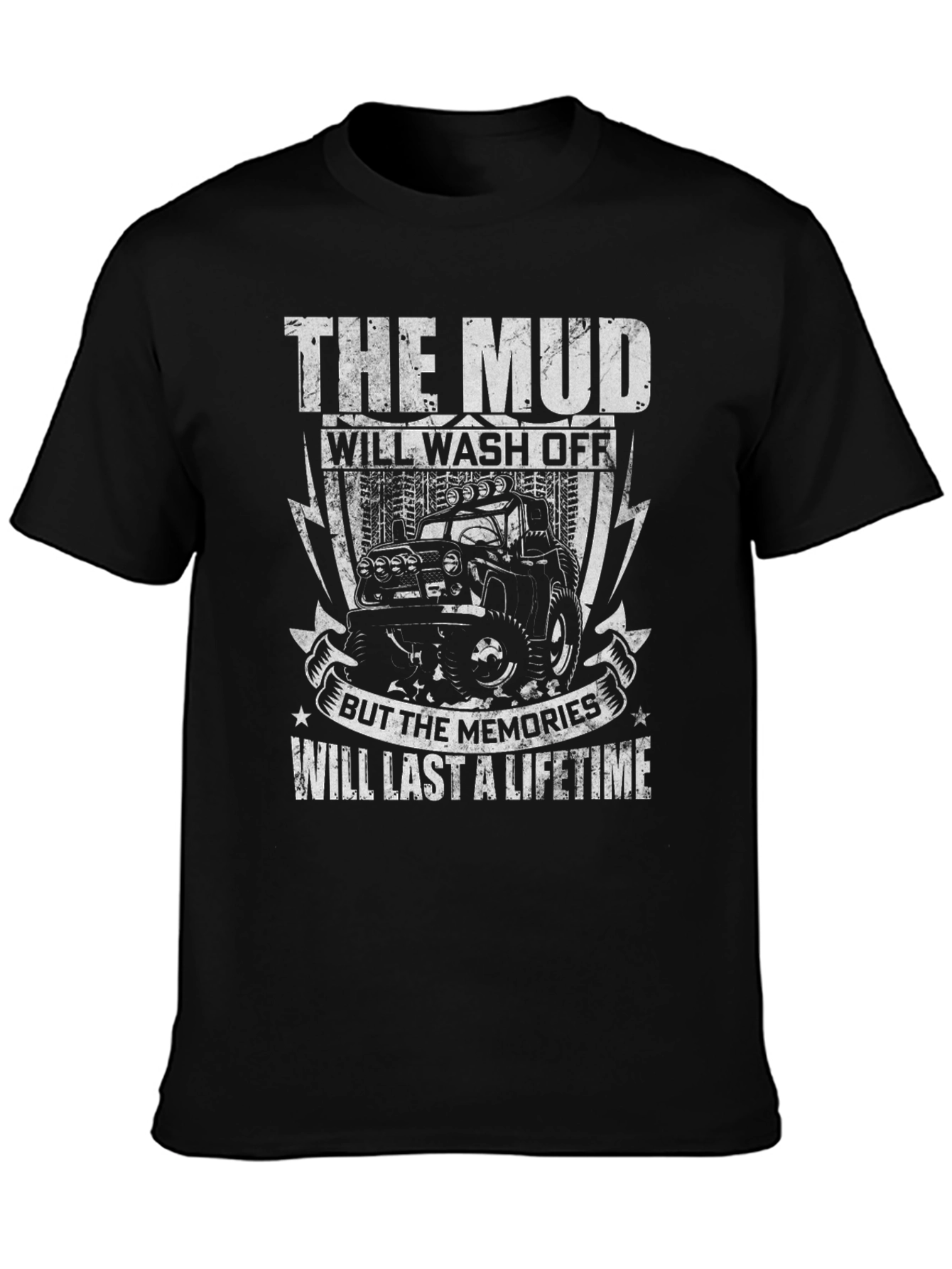 Mud Memories T-Shirt - Off-Road Adventure Tee