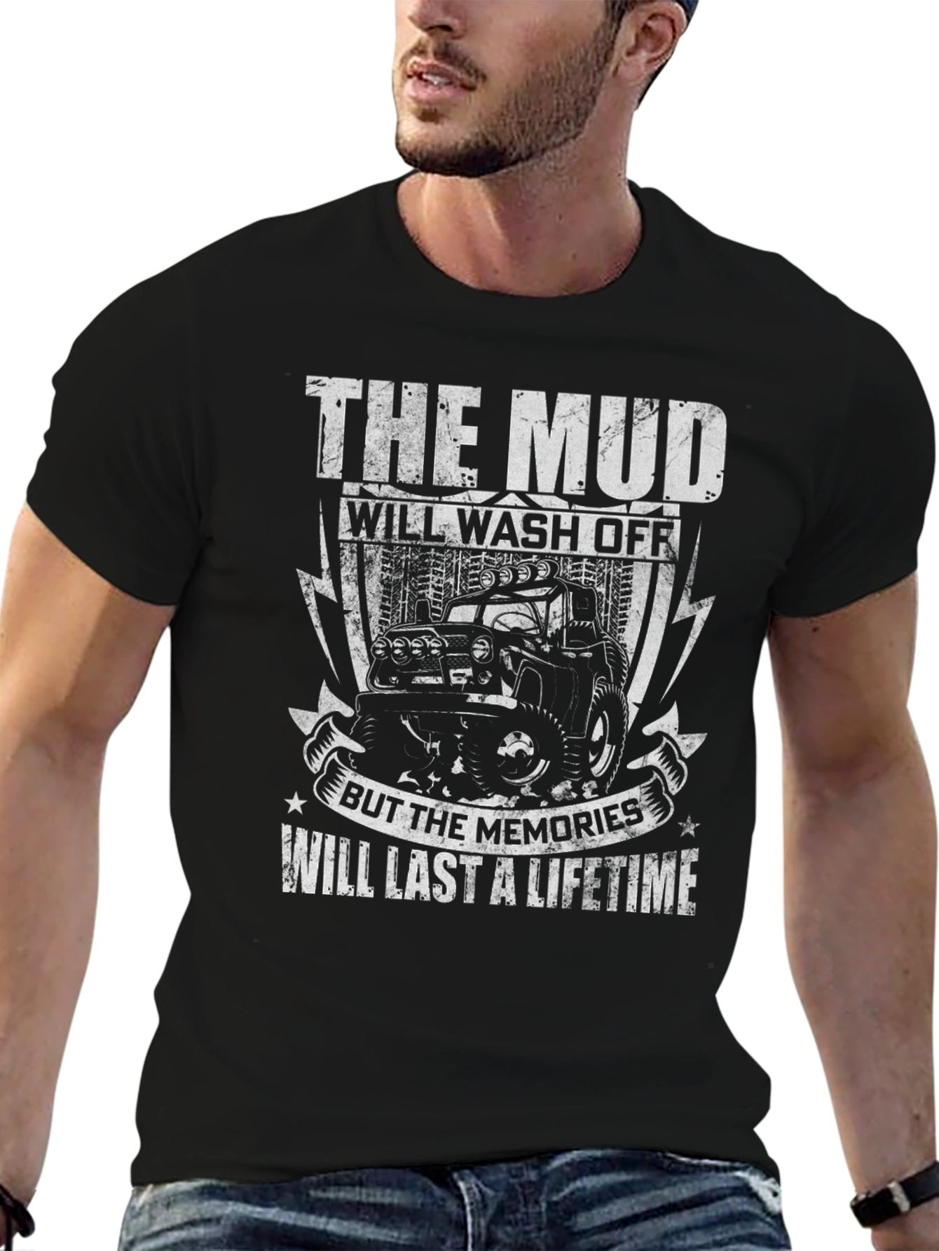 Mud Memories T-Shirt - Off-Road Adventure Tee