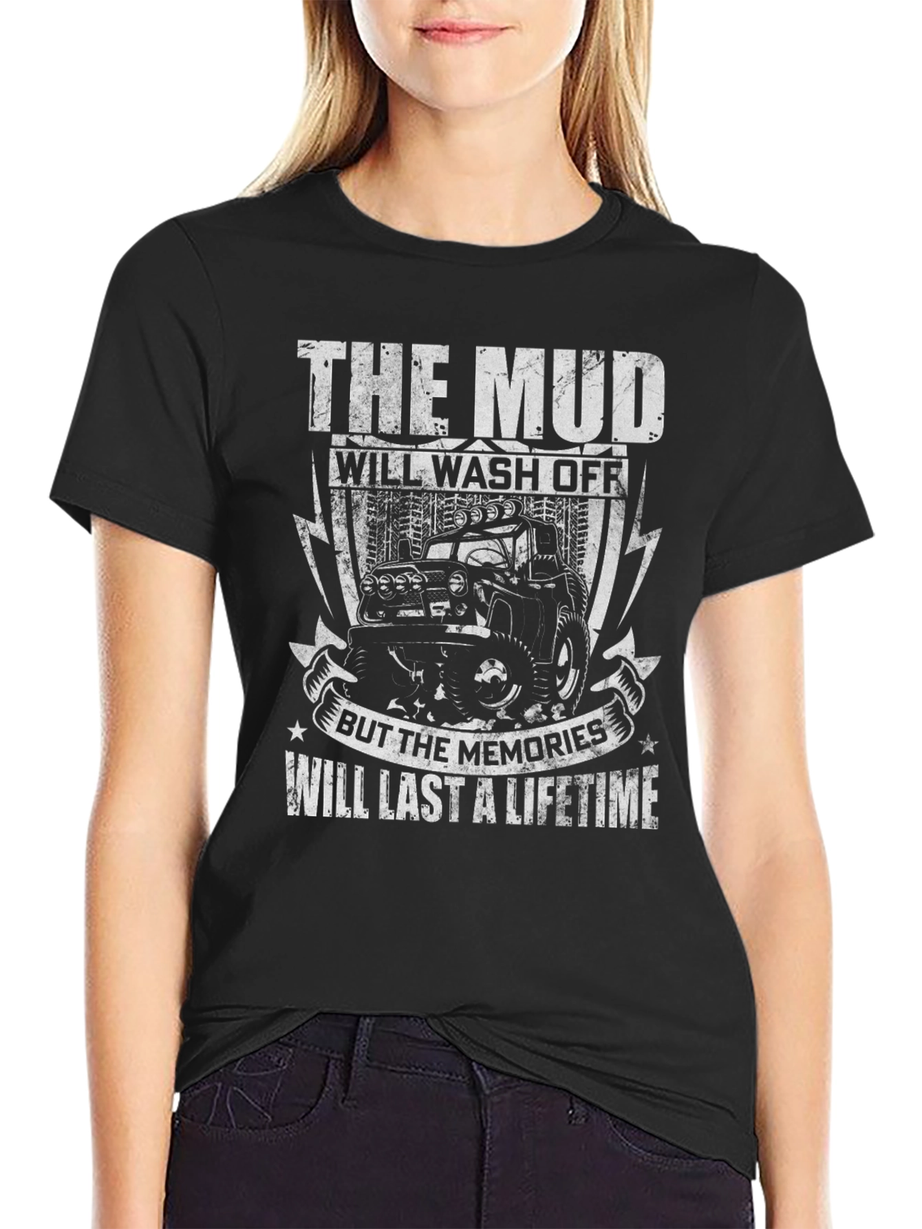 Mud Memories T-Shirt - Off-Road Adventure Tee