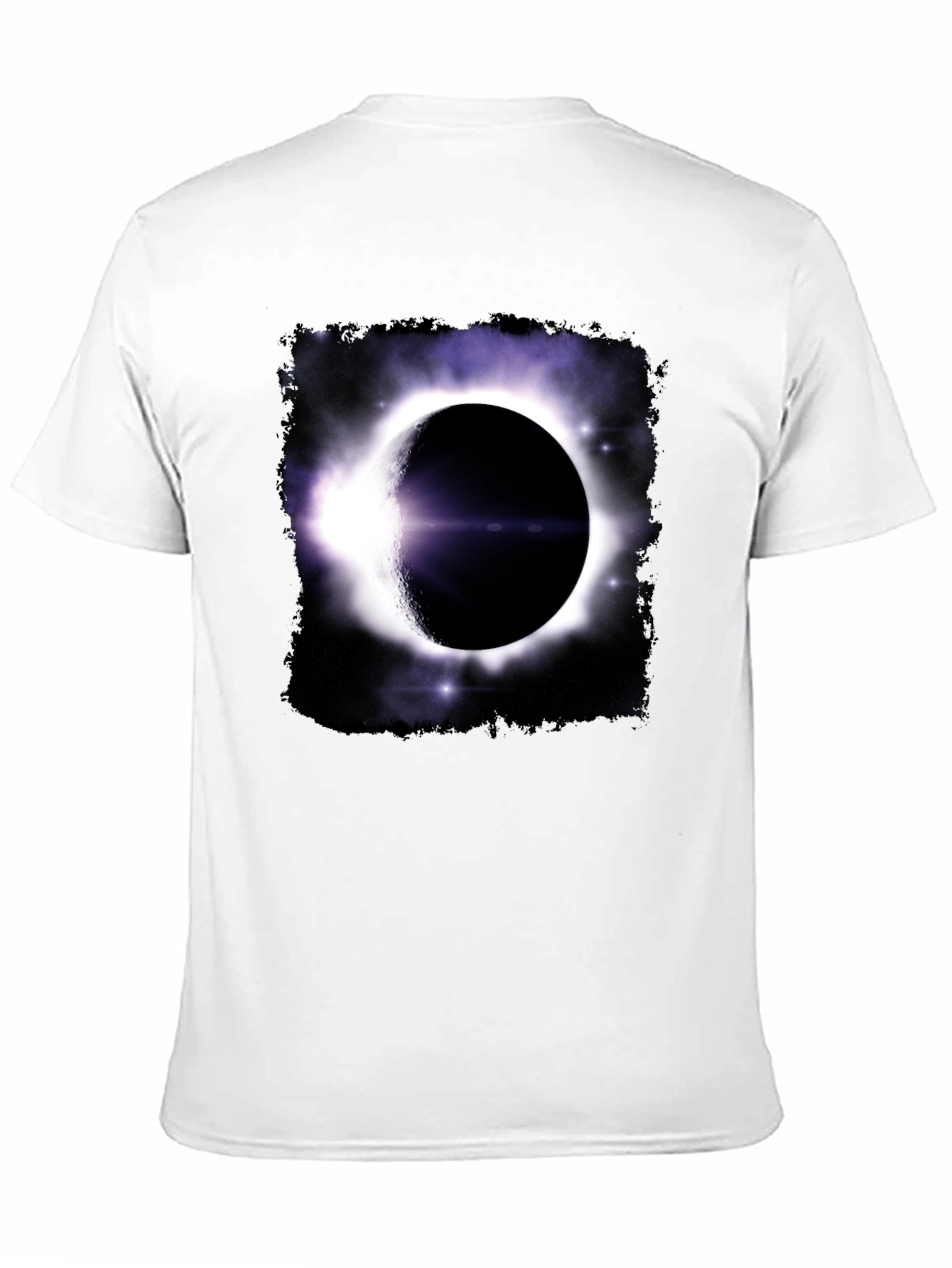 Solar Eclipse Graphic T-Shirt - Mens Black Tee