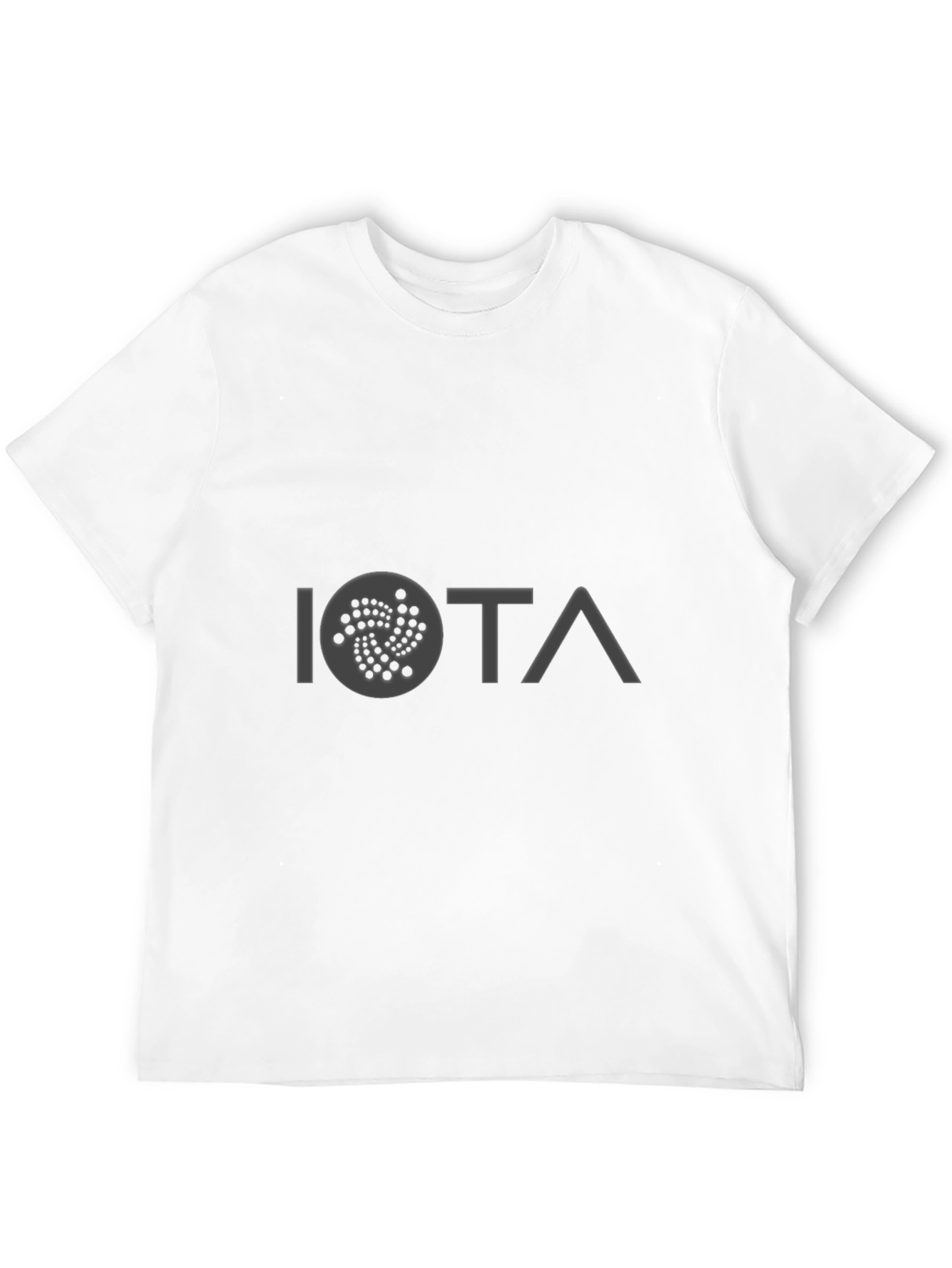 IOTA Crypto T-Shirt - Black Cotton Blend Tee