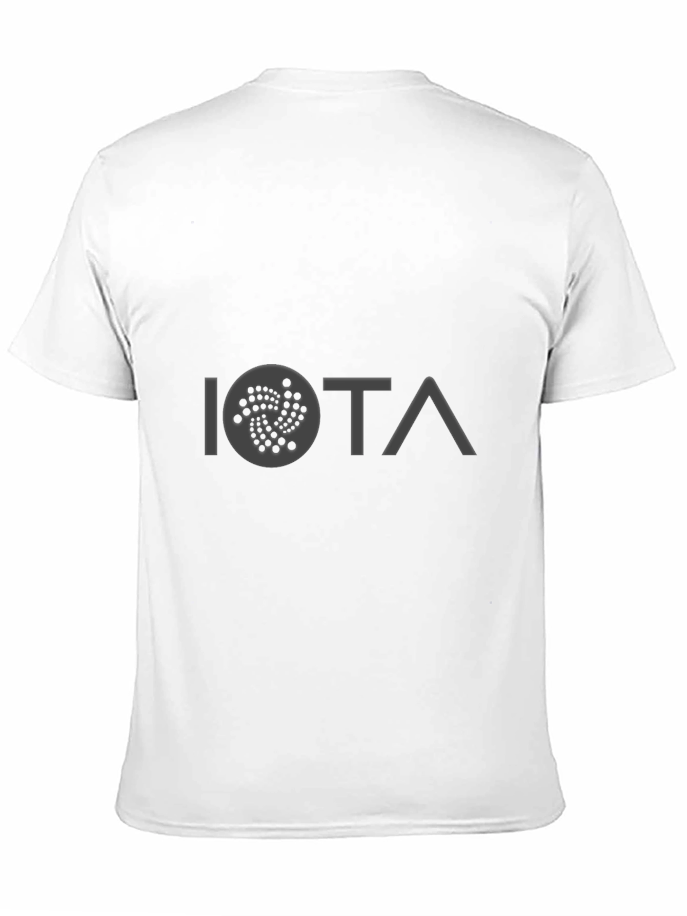 IOTA Crypto T-Shirt - Black Cotton Blend Tee