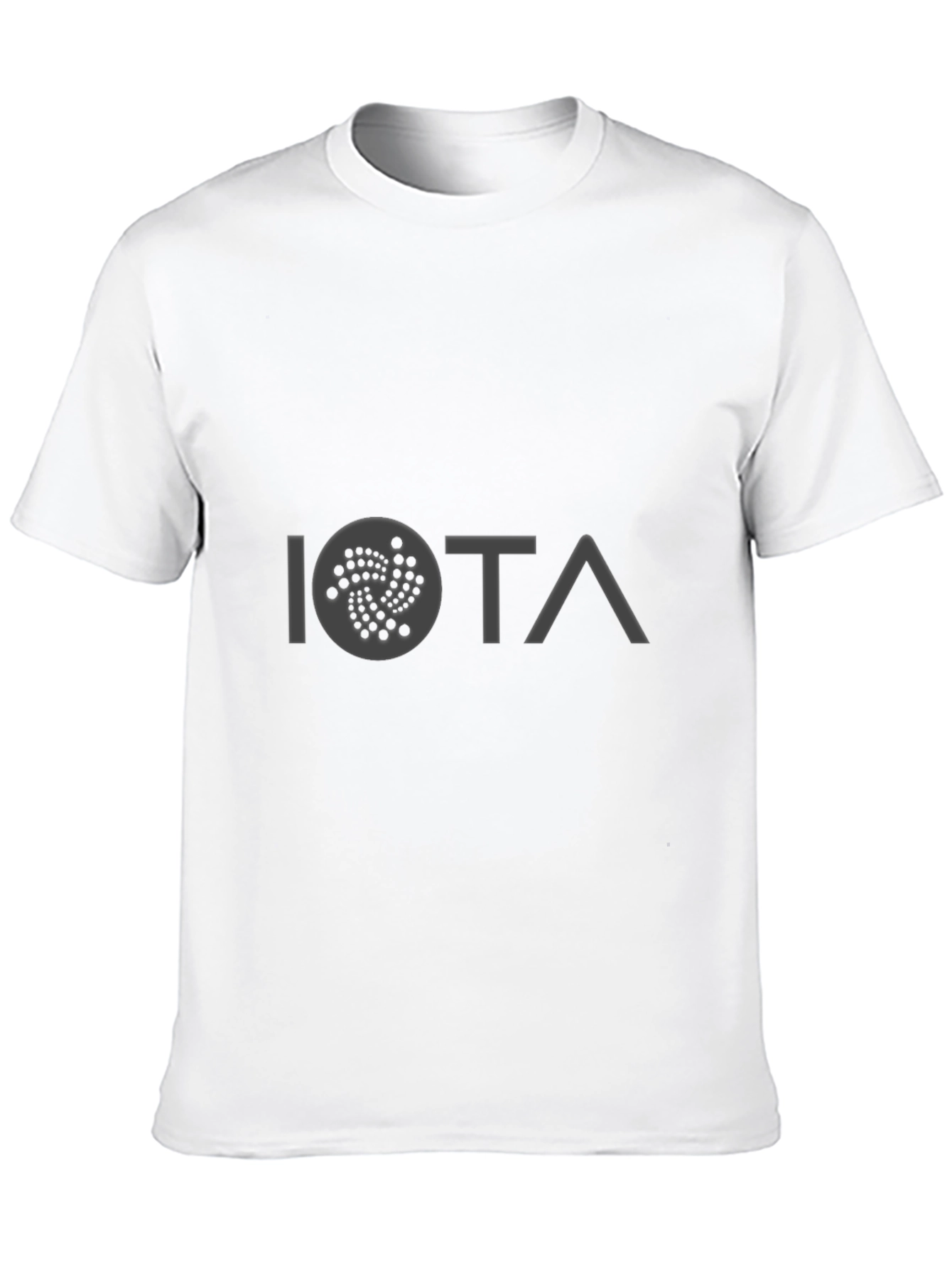 IOTA Crypto T-Shirt - Black Cotton Blend Tee
