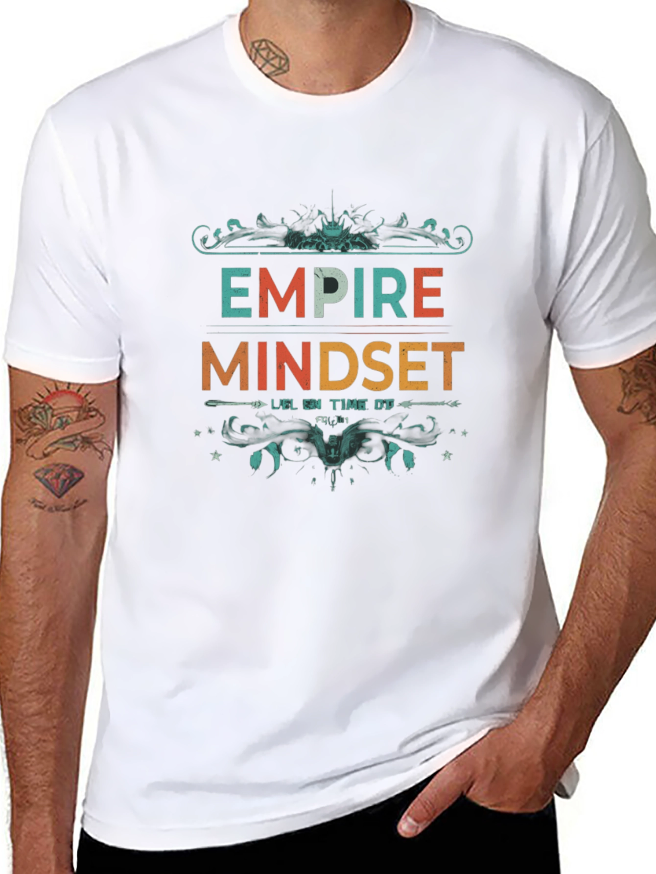 Empire Mindset Graphic Tee - Motivational T-Shirt