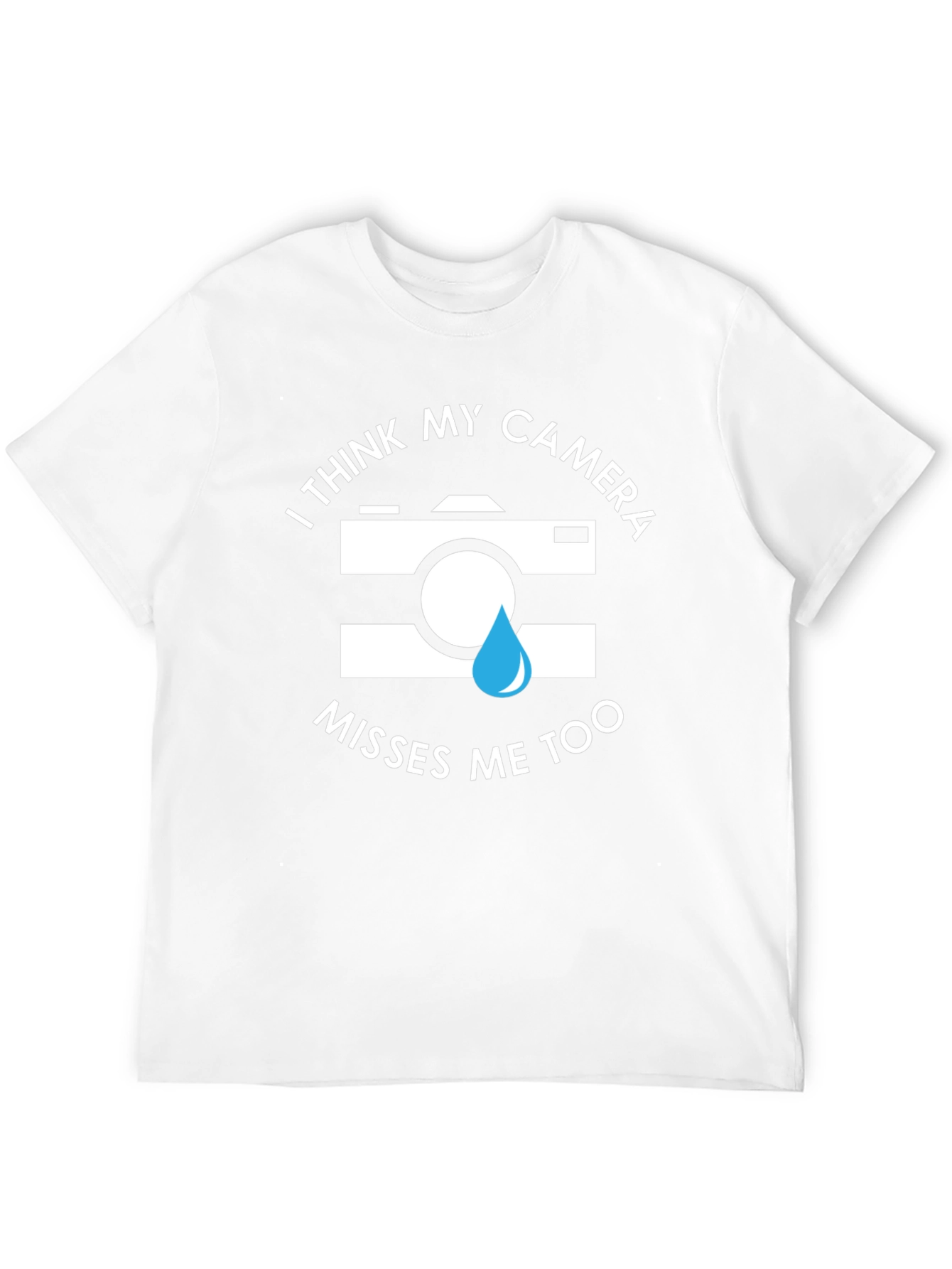 Camera Misses Me Funny Graphic Tee