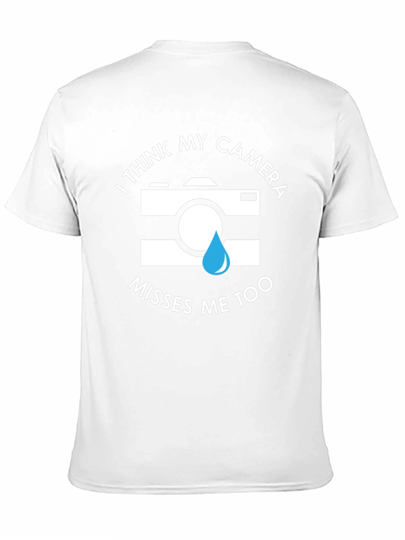 Camera Misses Me Funny Graphic Tee
