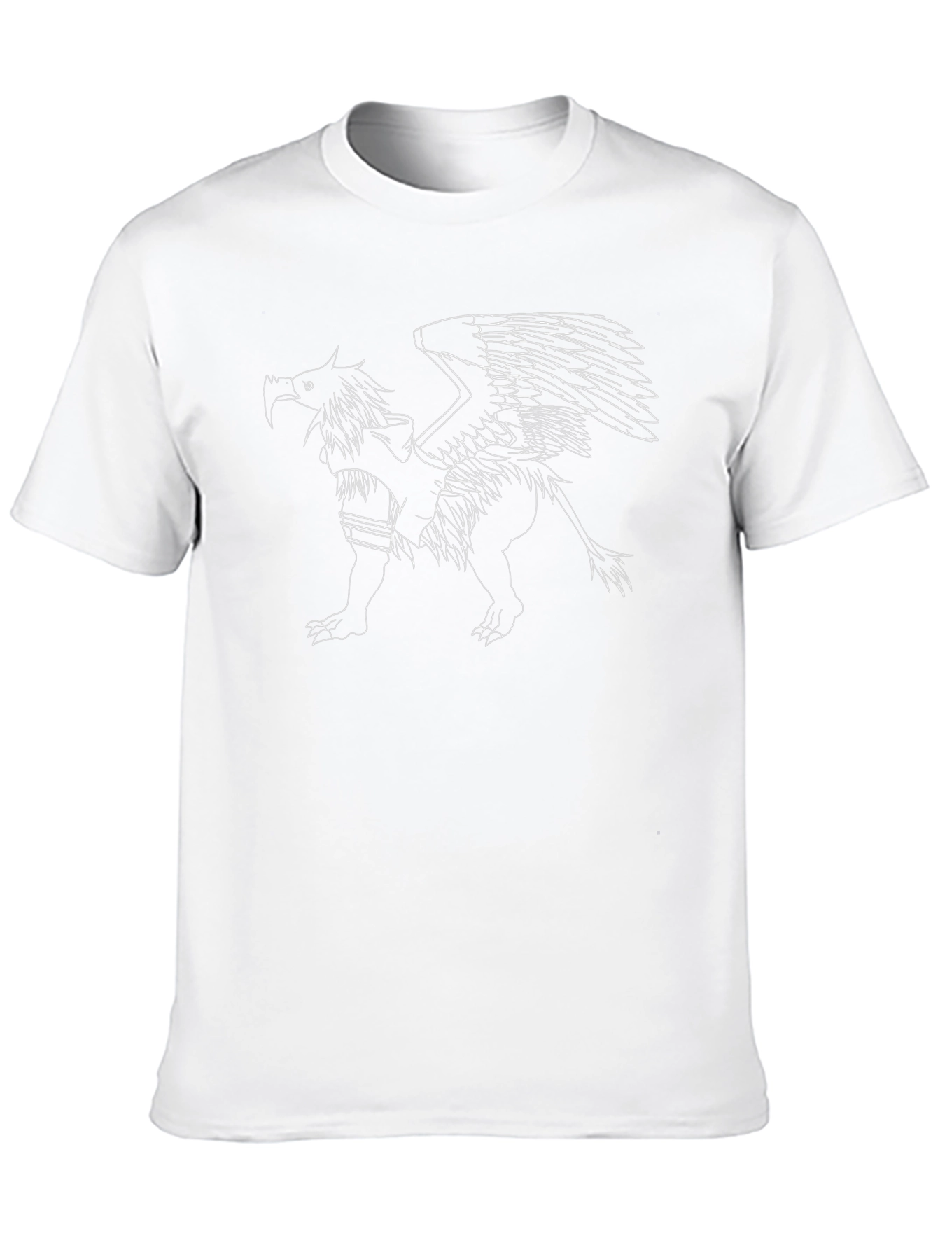 Griffin Graphic T-Shirt - Bold Black Tee