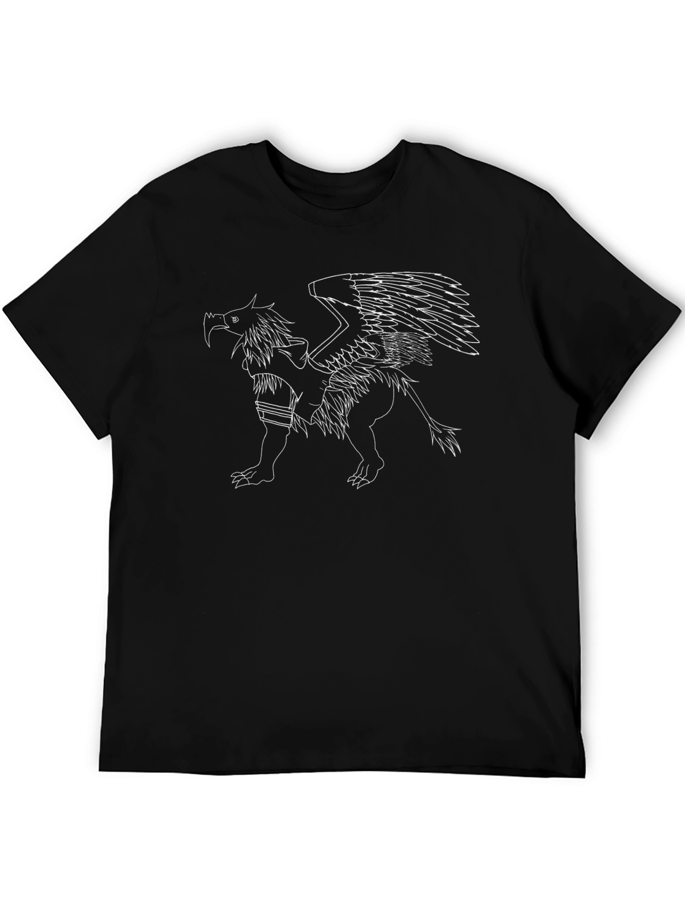 Griffin Graphic T-Shirt - Bold Black Tee