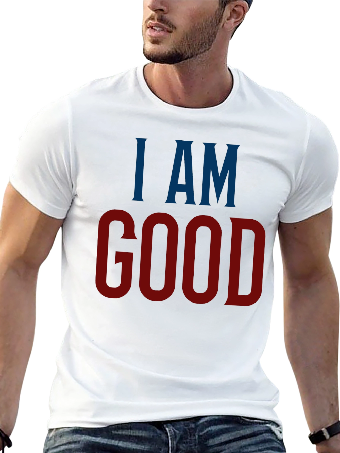 I AM GOOD Graphic Tee - Stylish Statement T-Shirt