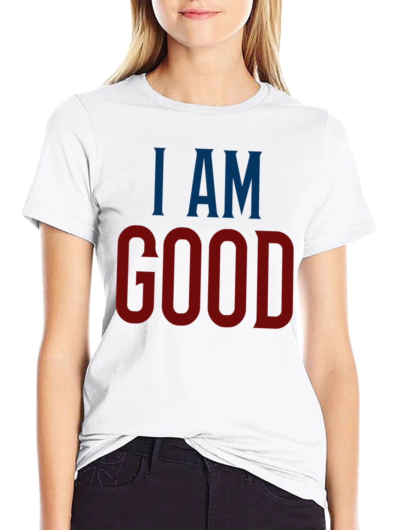 I AM GOOD Graphic Tee - Stylish Statement T-Shirt